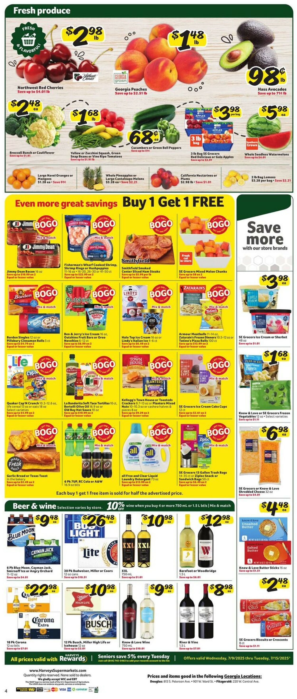 Catalogue Harveys Supermarket from 07/09/2025