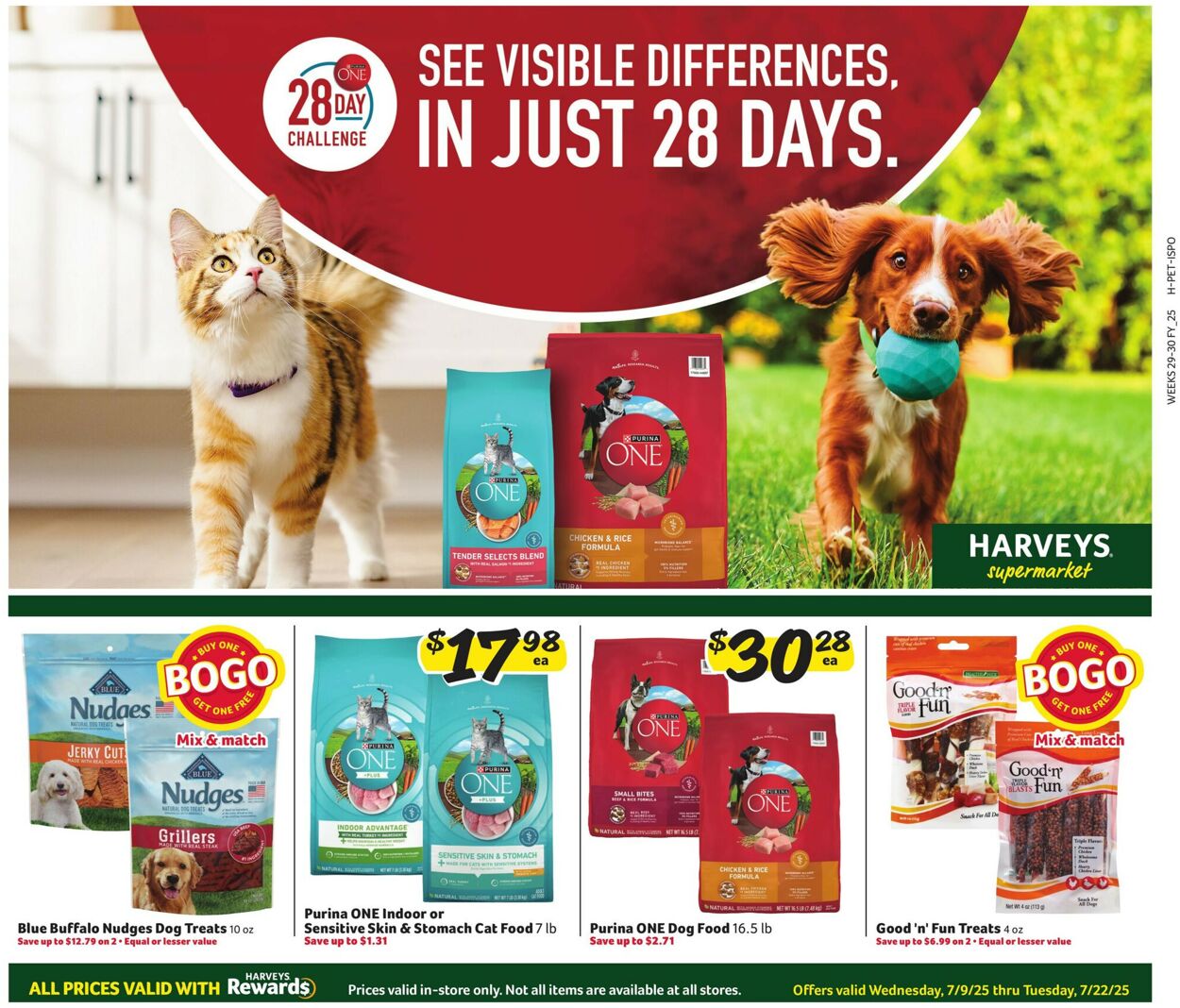 Catalogue Harveys Supermarket from 07/09/2025