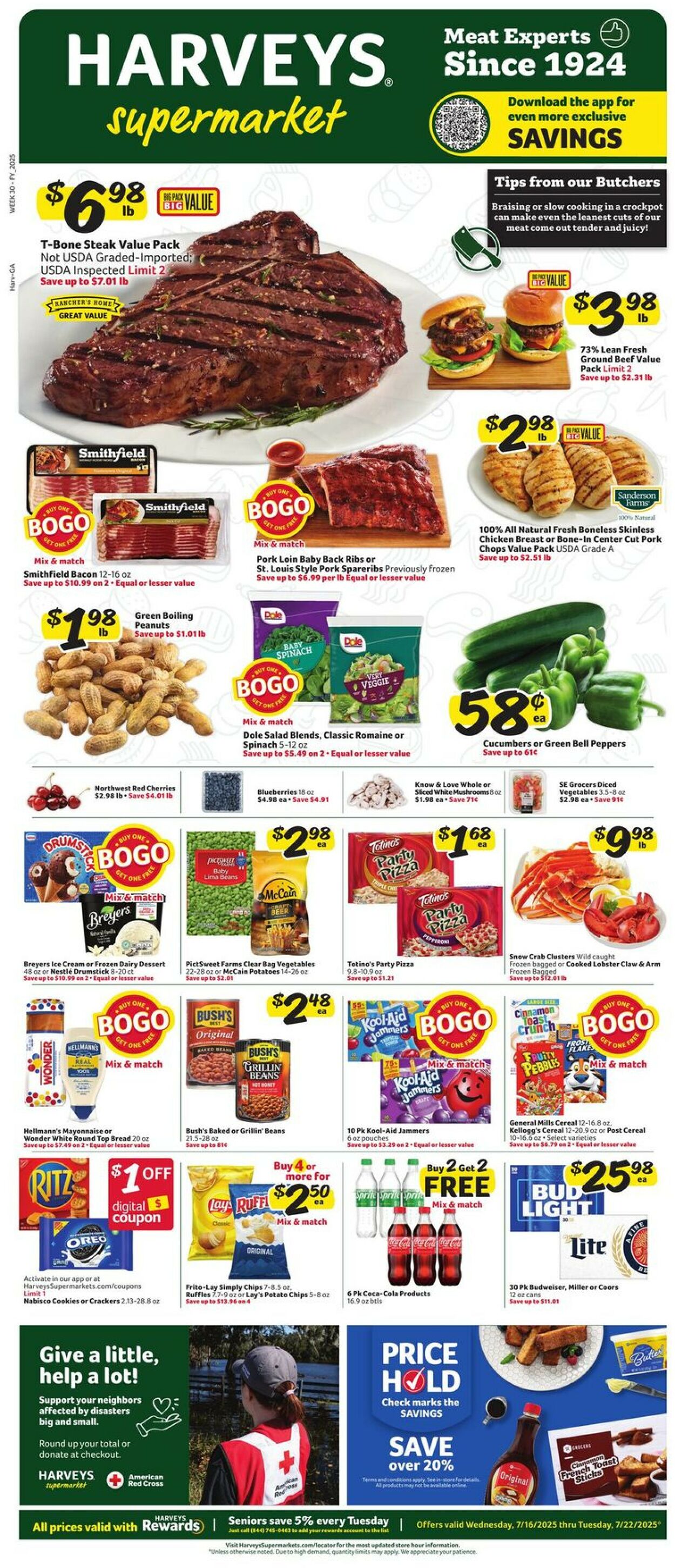 Catalogue Harveys Supermarket from 07/16/2025