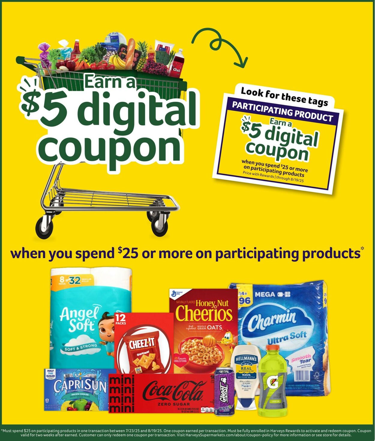 Catalogue Harveys Supermarket from 07/23/2025