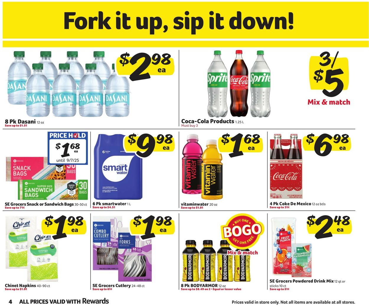 Catalogue Harveys Supermarket from 07/23/2025