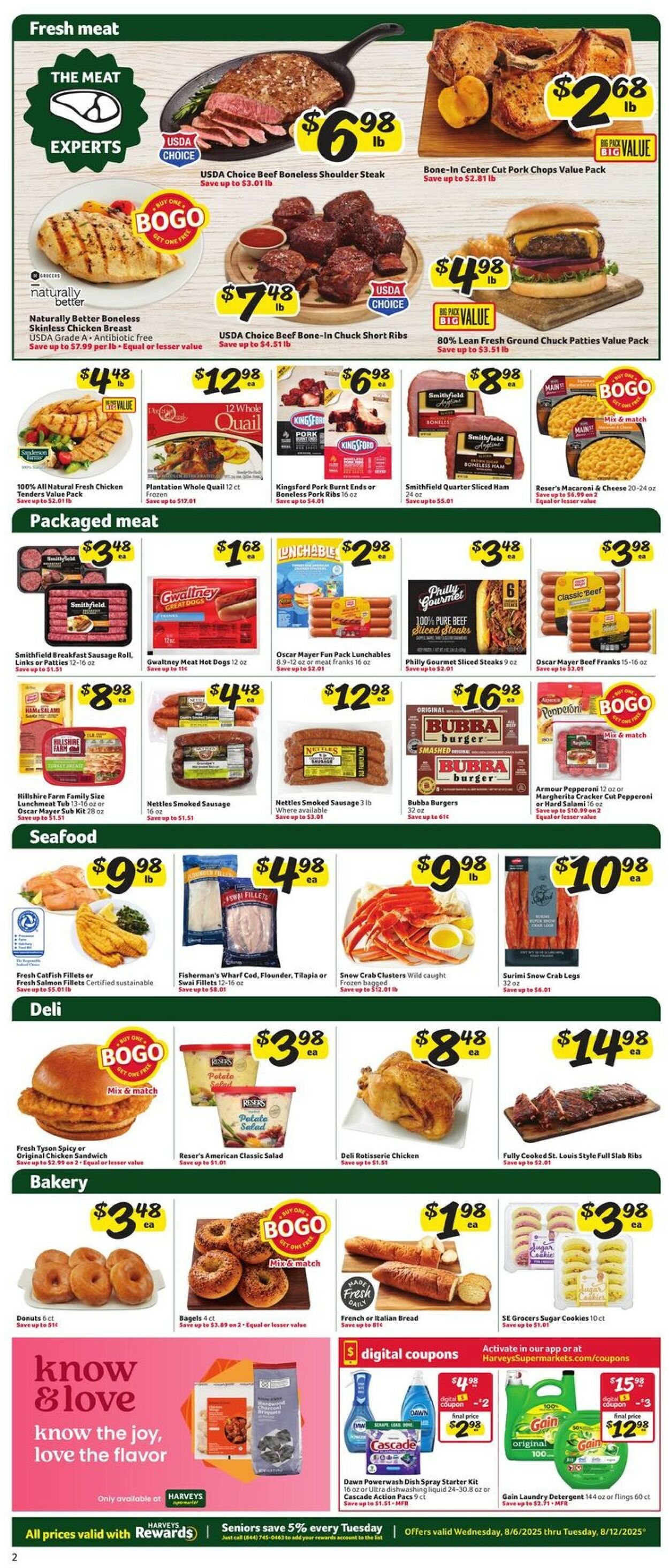 Catalogue Harveys Supermarket from 08/06/2025