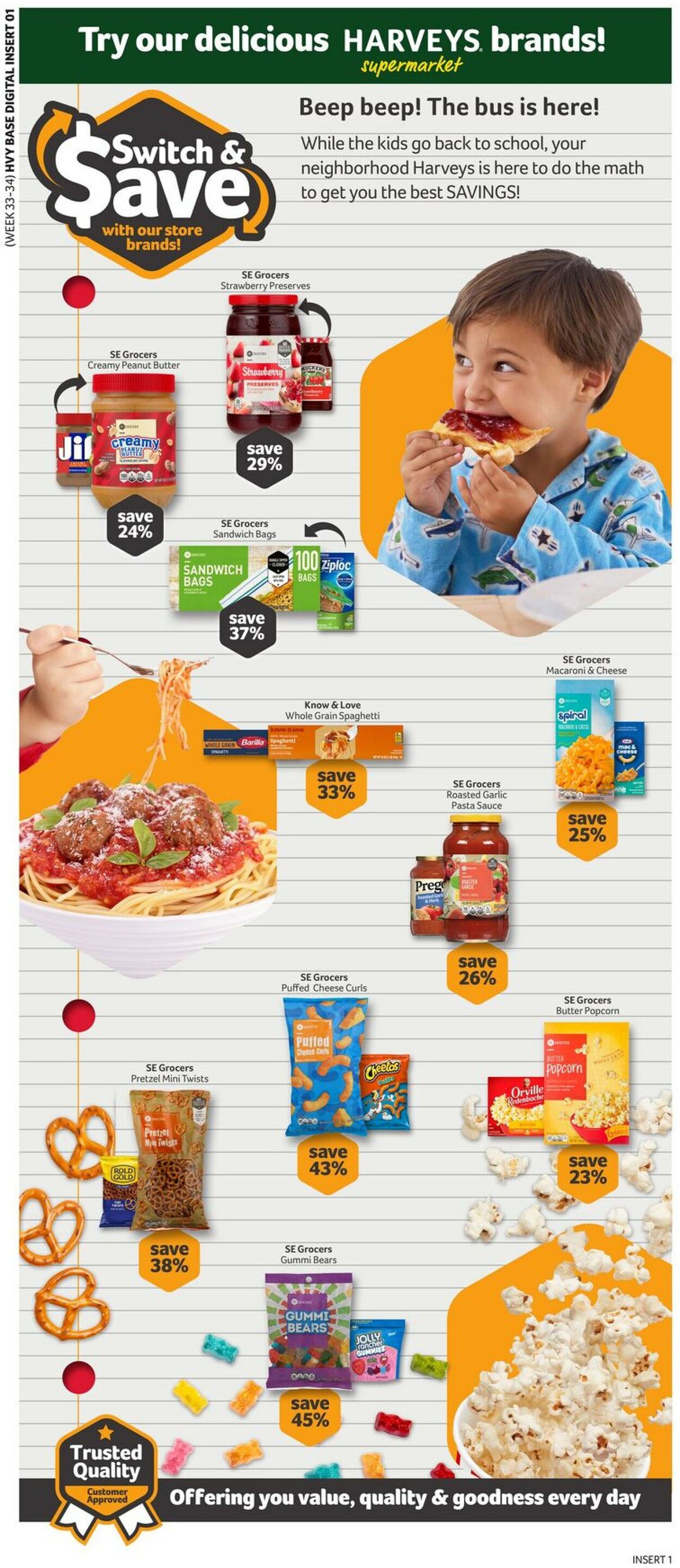 Catalogue Harveys Supermarket from 08/06/2025