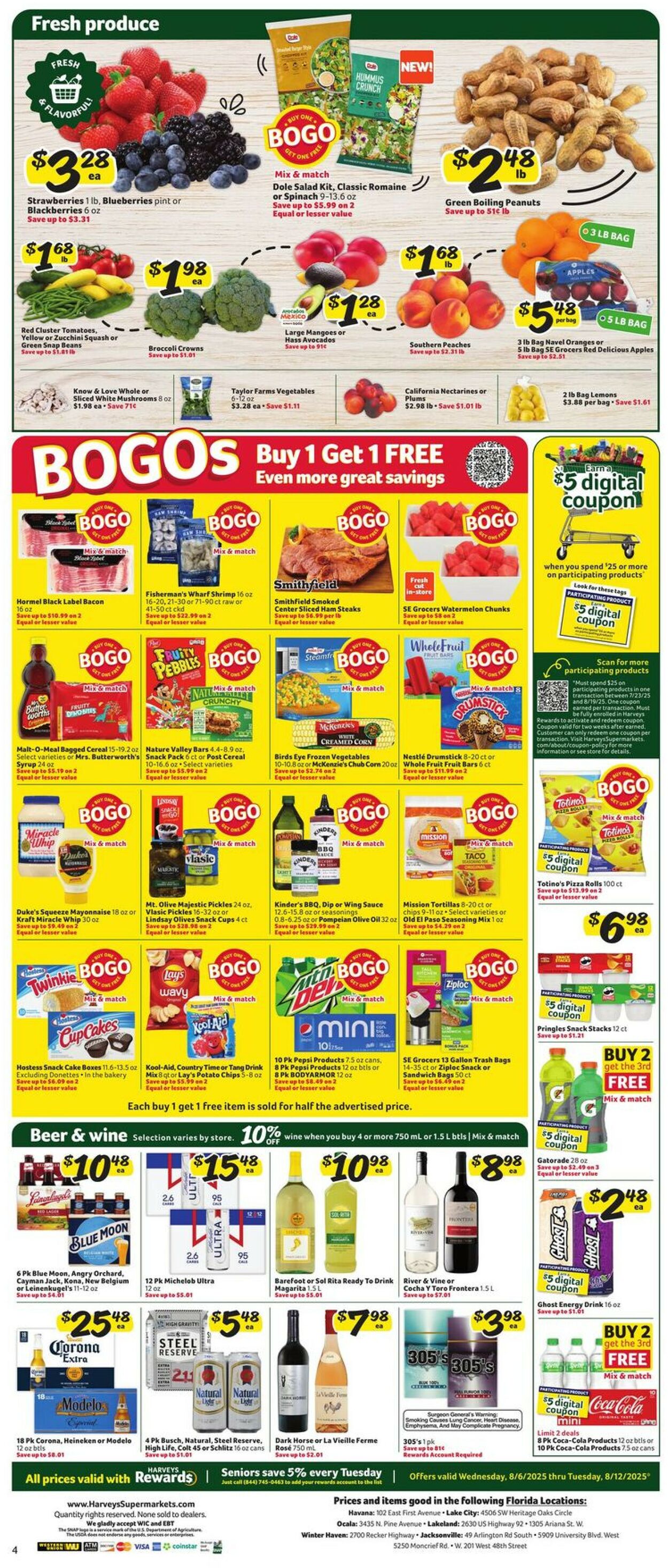 Catalogue Harveys Supermarket from 08/06/2025
