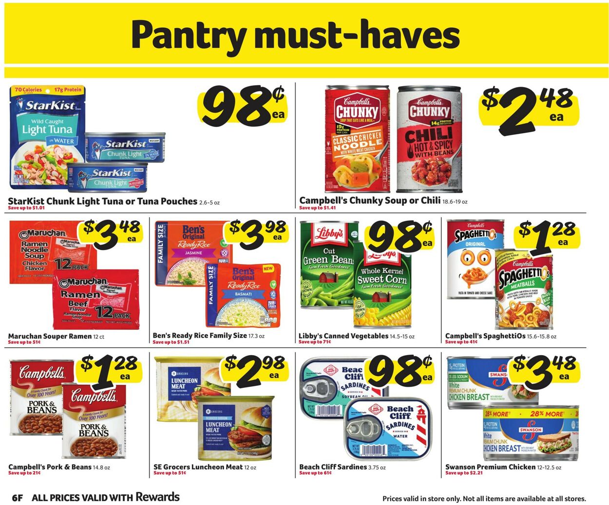 Catalogue Harveys Supermarket from 08/06/2025