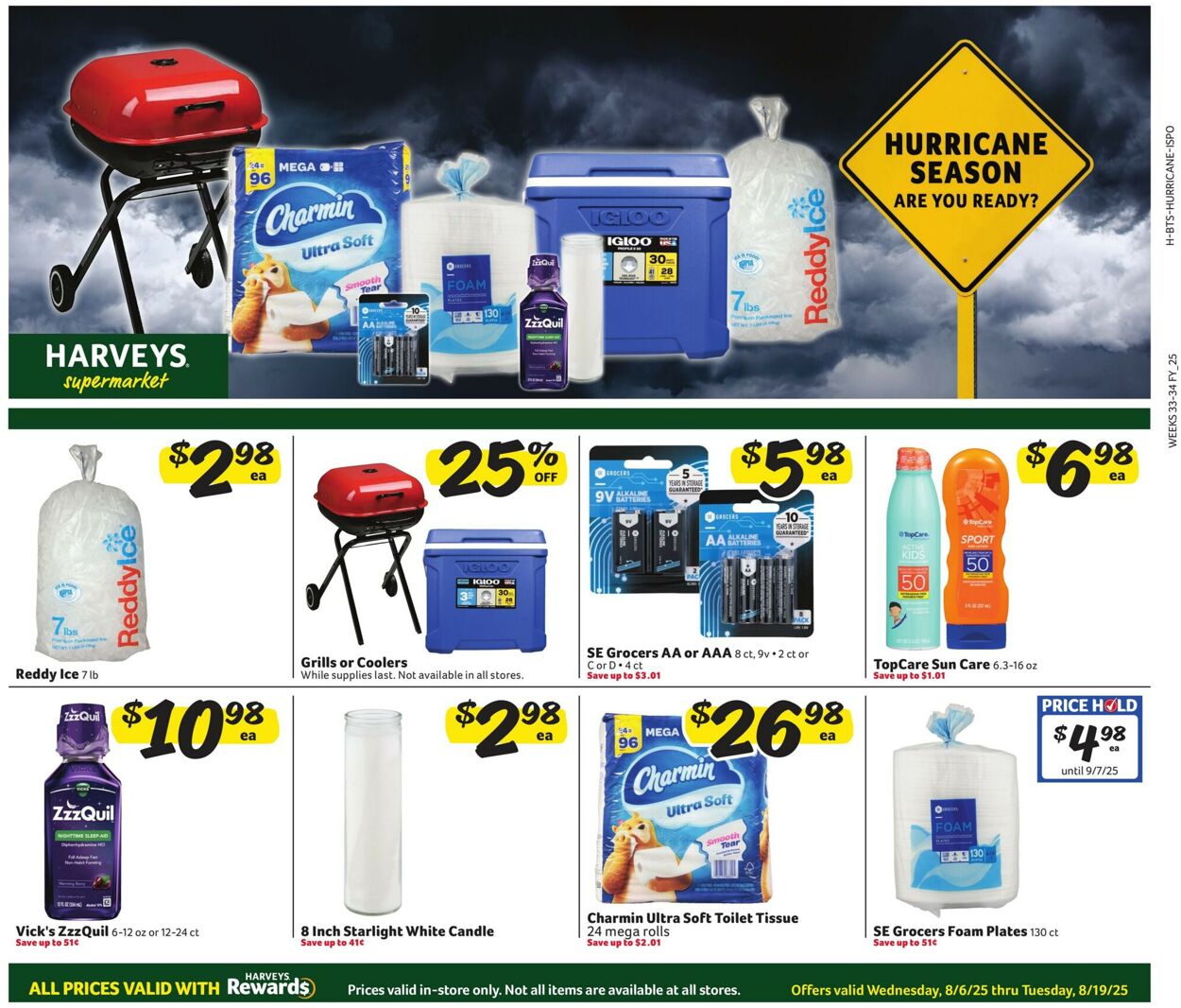 Catalogue Harveys Supermarket from 08/06/2025