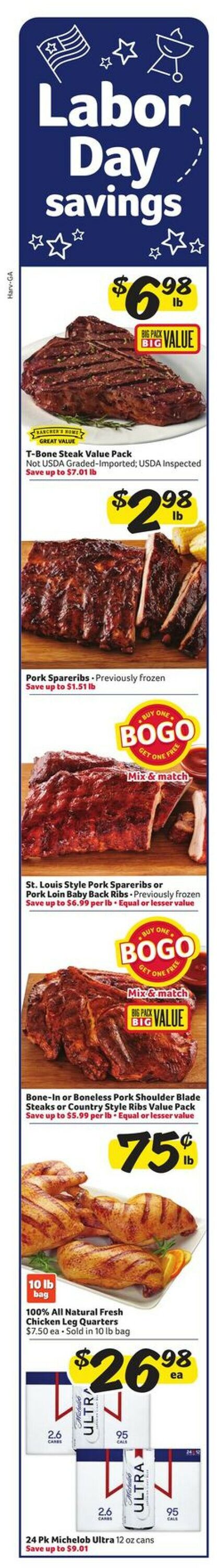 Catalogue Harveys Supermarket from 08/27/2025