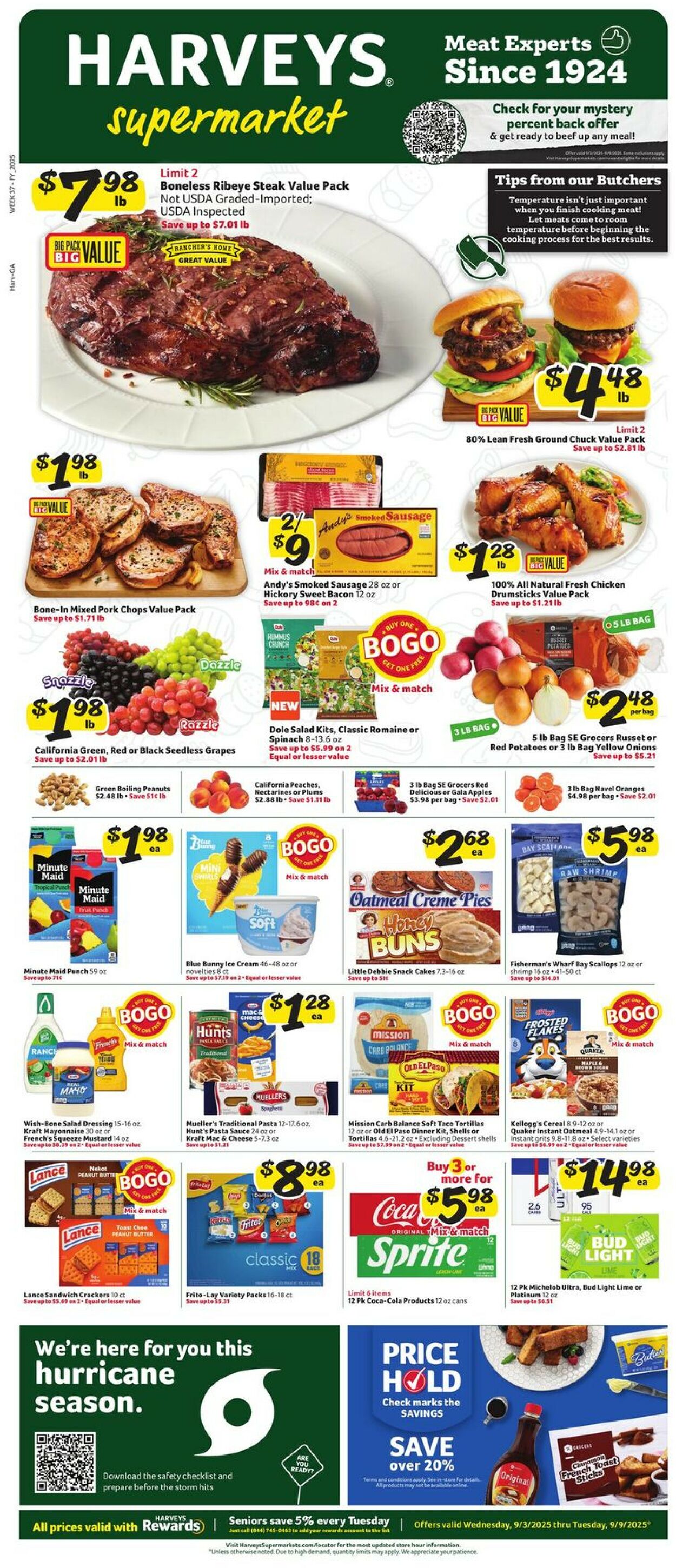 Catalogue Harveys Supermarket from 09/03/2025