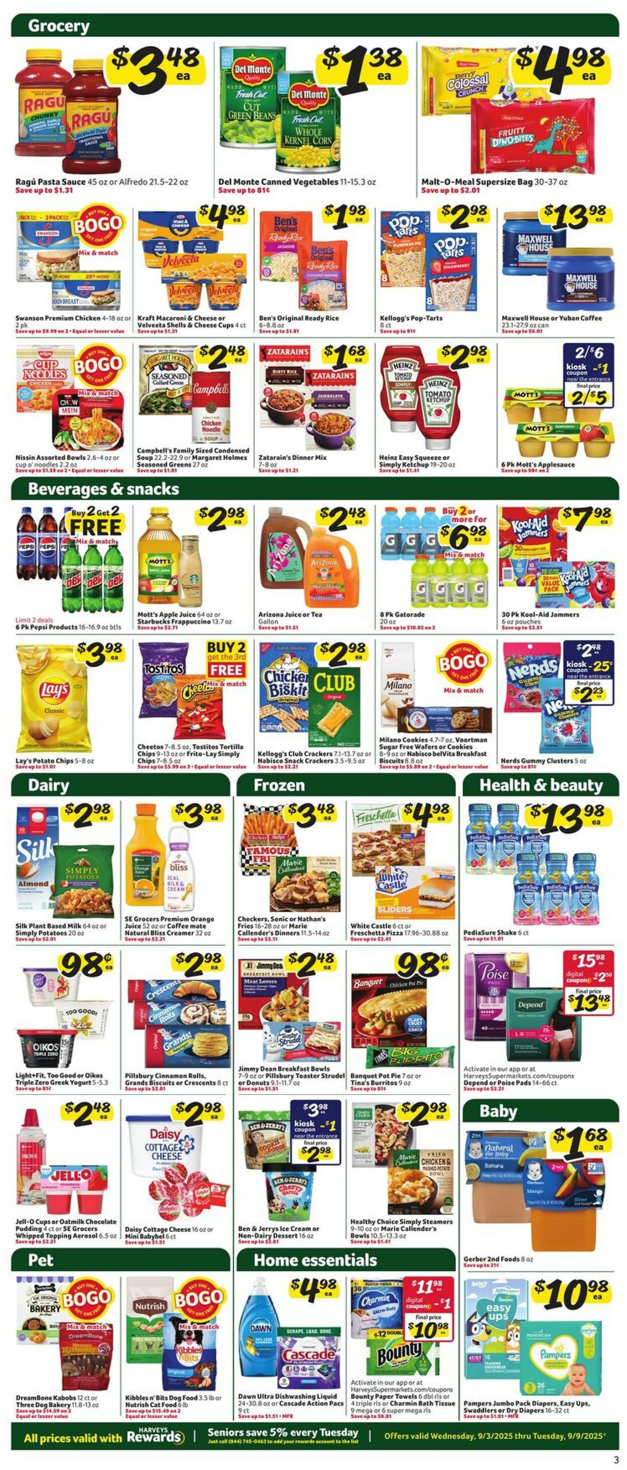 Catalogue Harveys Supermarket from 09/03/2025