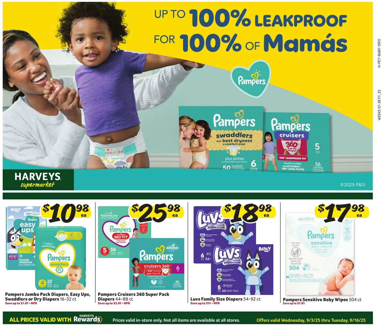 Catalogue Harveys Supermarket from 09/03/2025