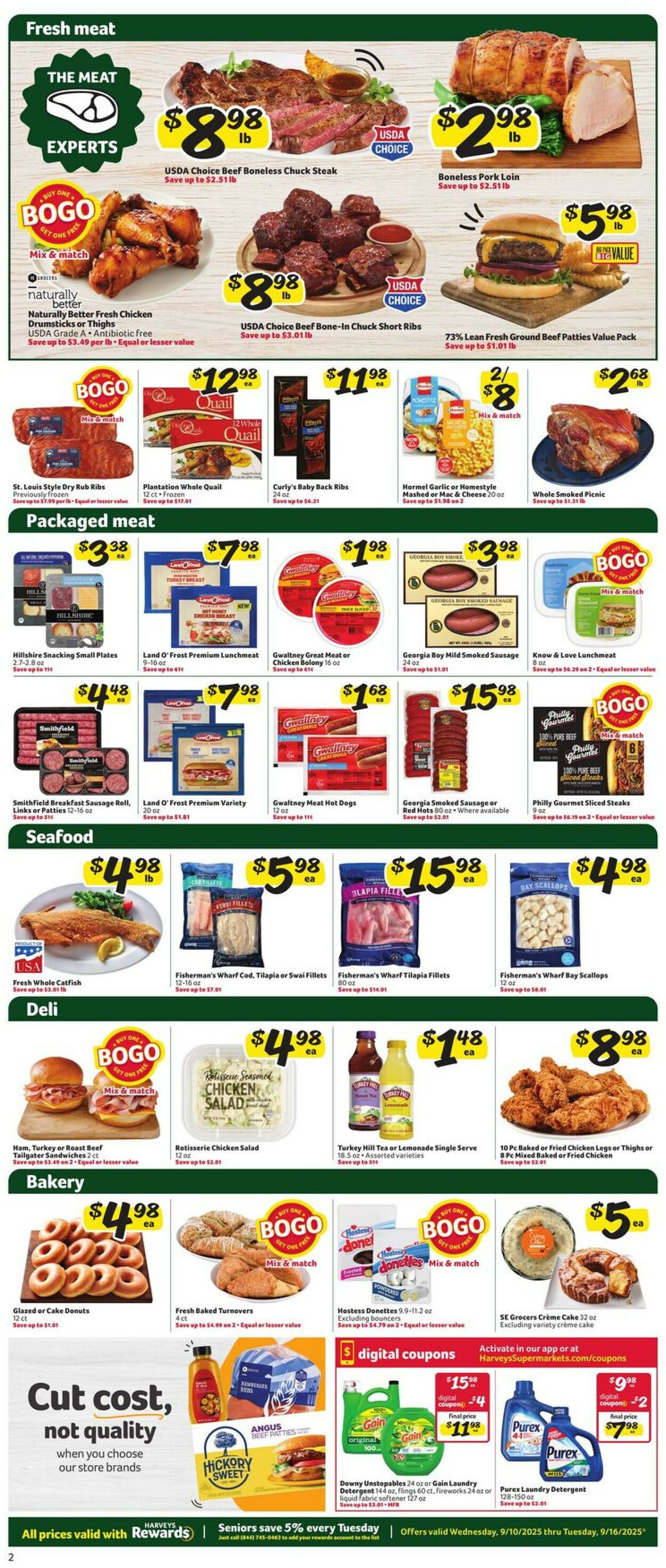 Catalogue Harveys Supermarket from 09/10/2025