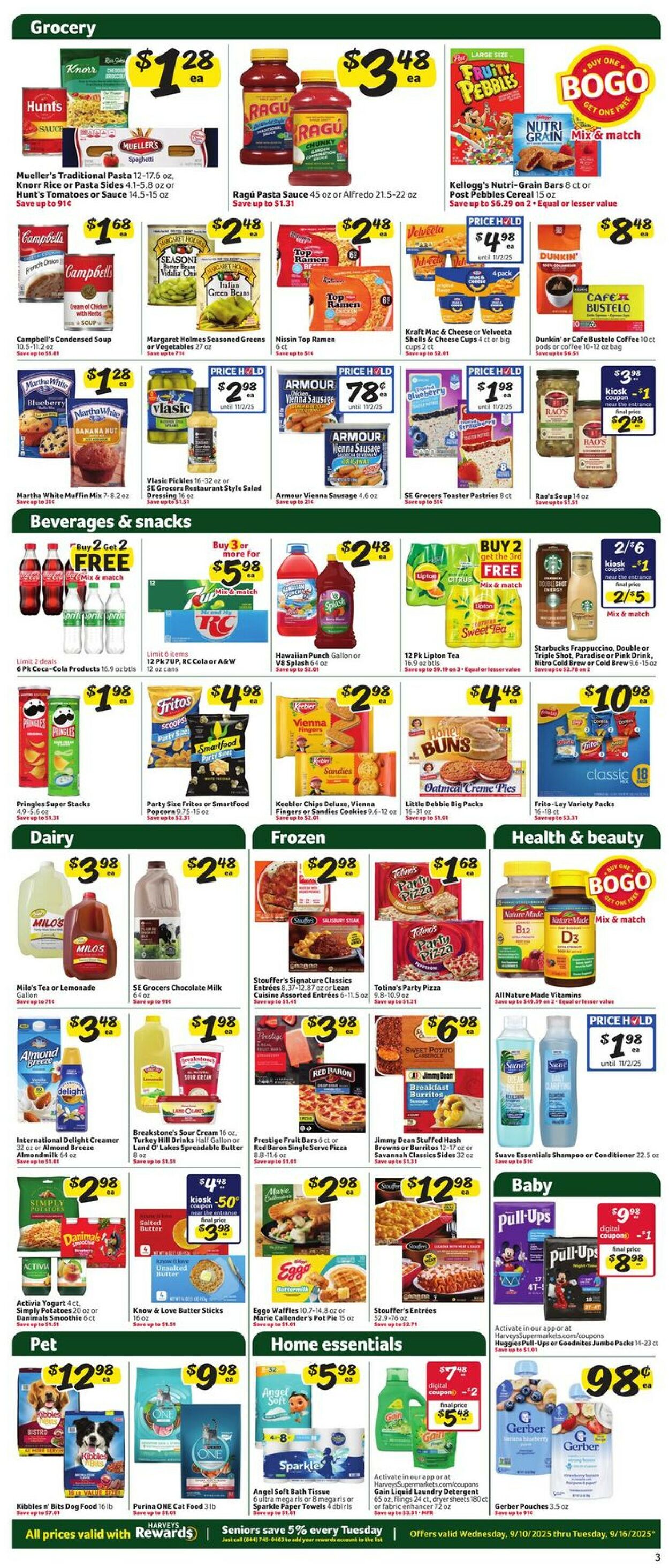 Catalogue Harveys Supermarket from 09/10/2025