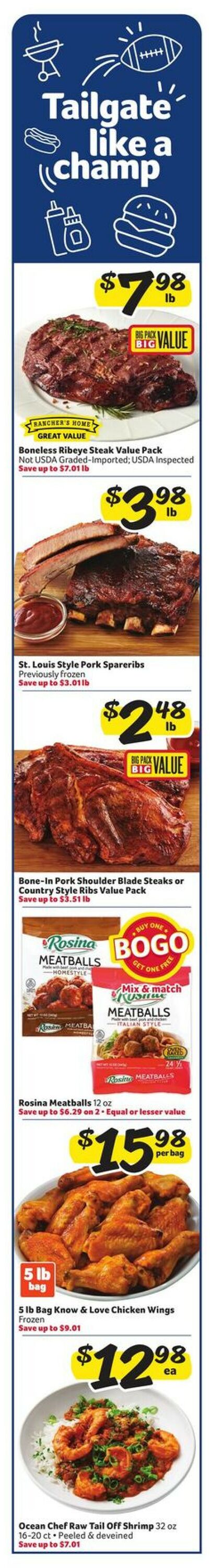 Catalogue Harveys Supermarket from 09/17/2025
