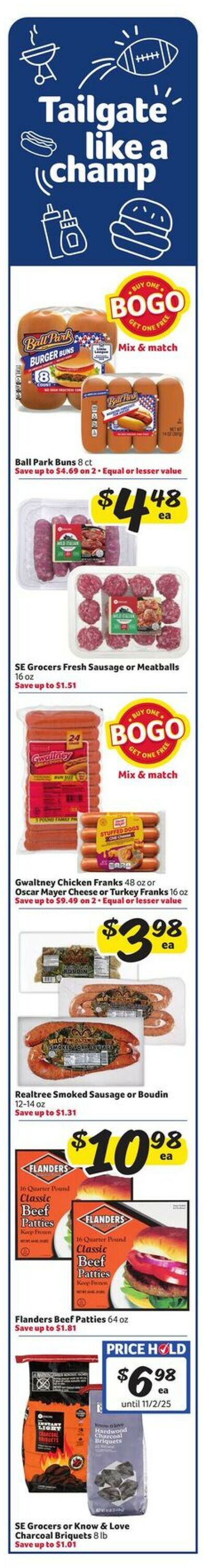 Catalogue Harveys Supermarket from 09/17/2025