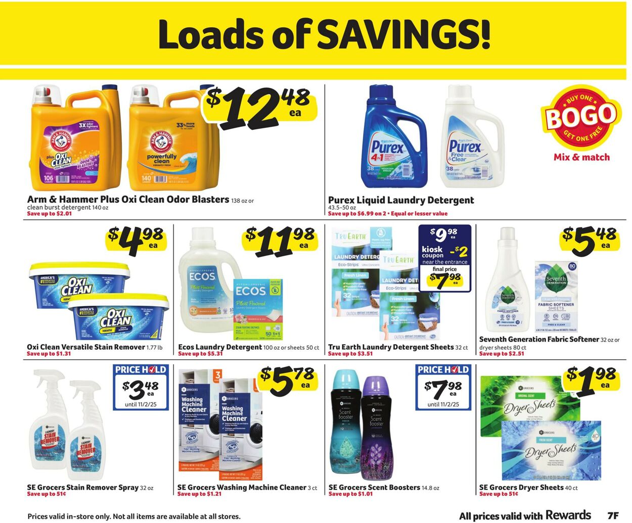 Catalogue Harveys Supermarket from 10/01/2025