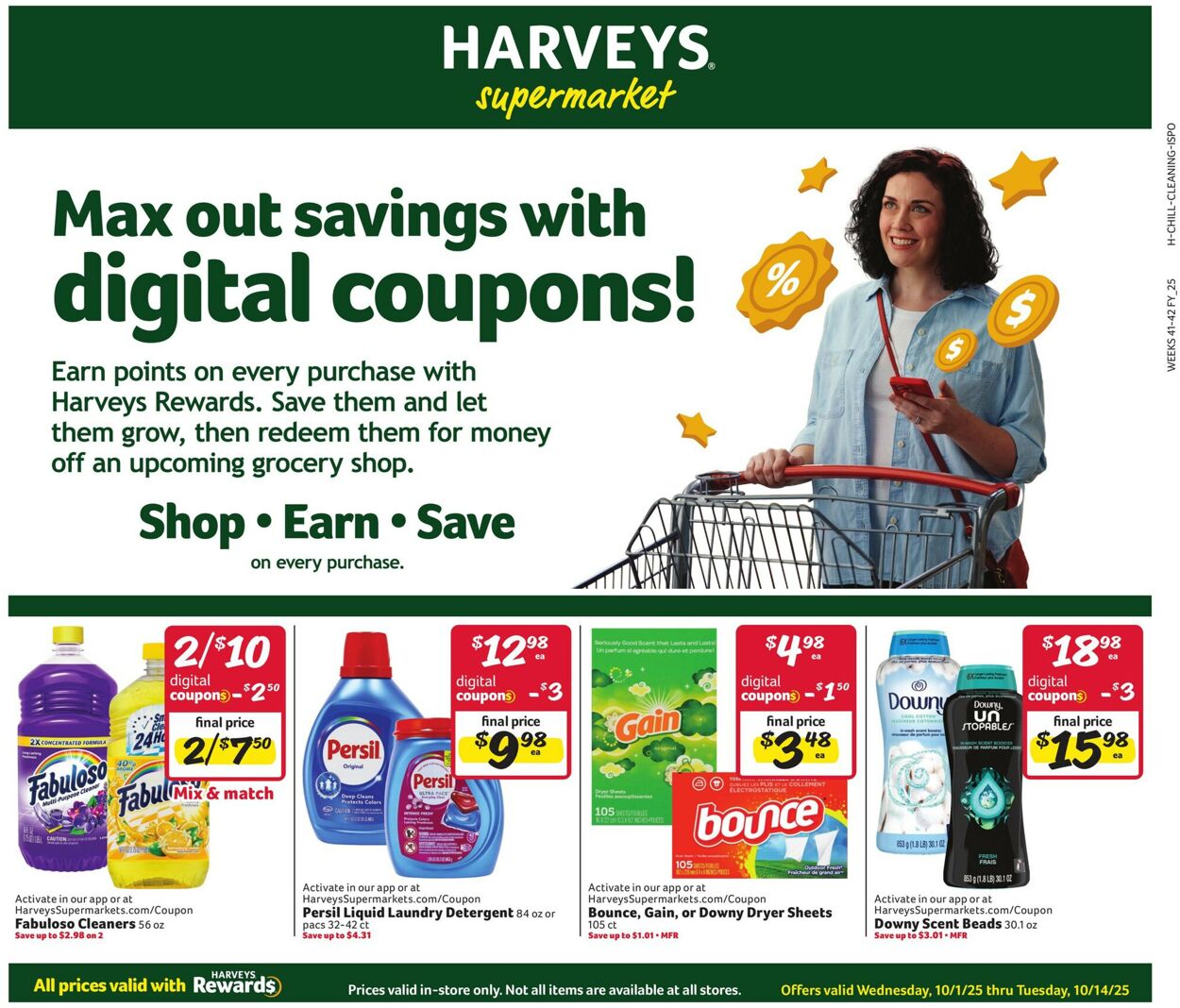 Catalogue Harveys Supermarket from 10/01/2025