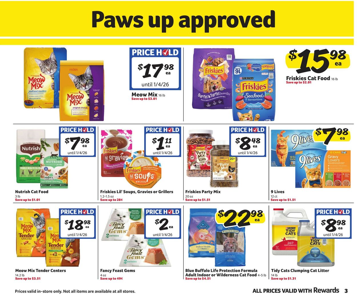 Catalogue Harveys Supermarket from 12/03/2025