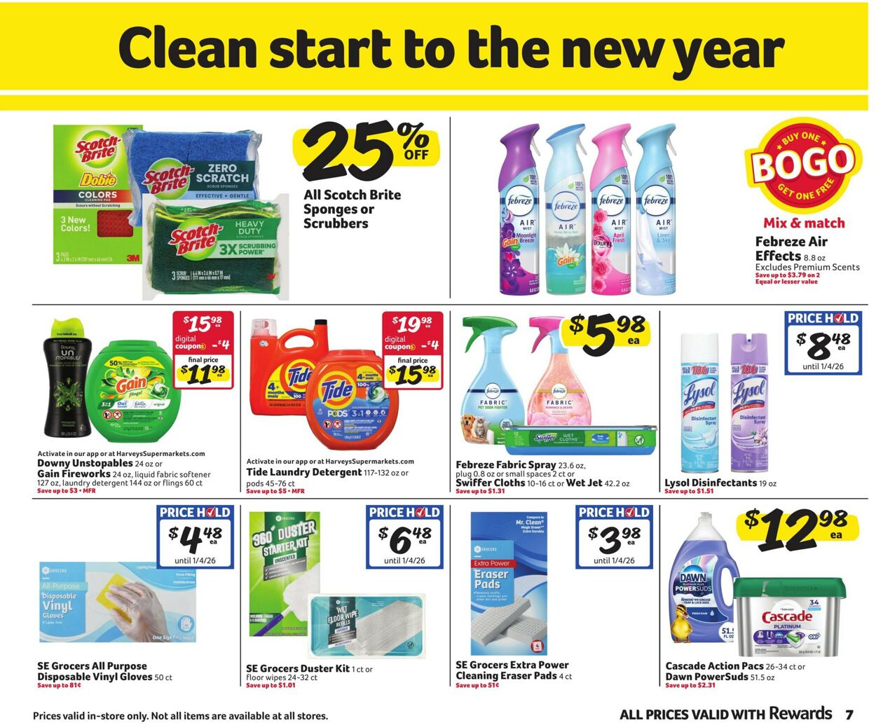 Catalogue Harveys Supermarket from 12/17/2025