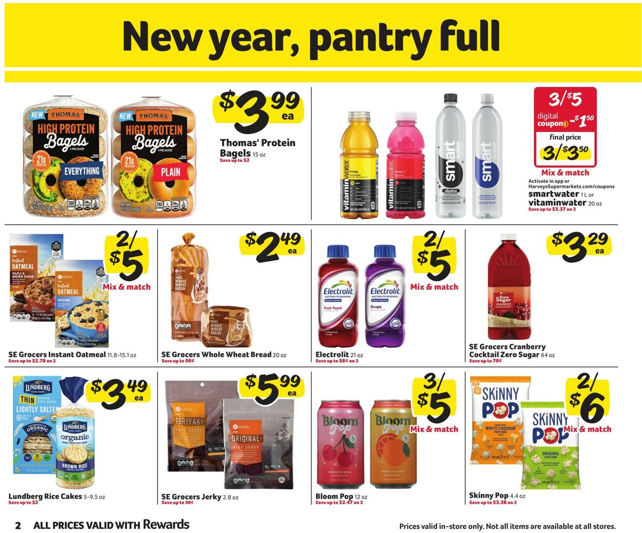 Catalogue Harveys Supermarket from 12/31/2025