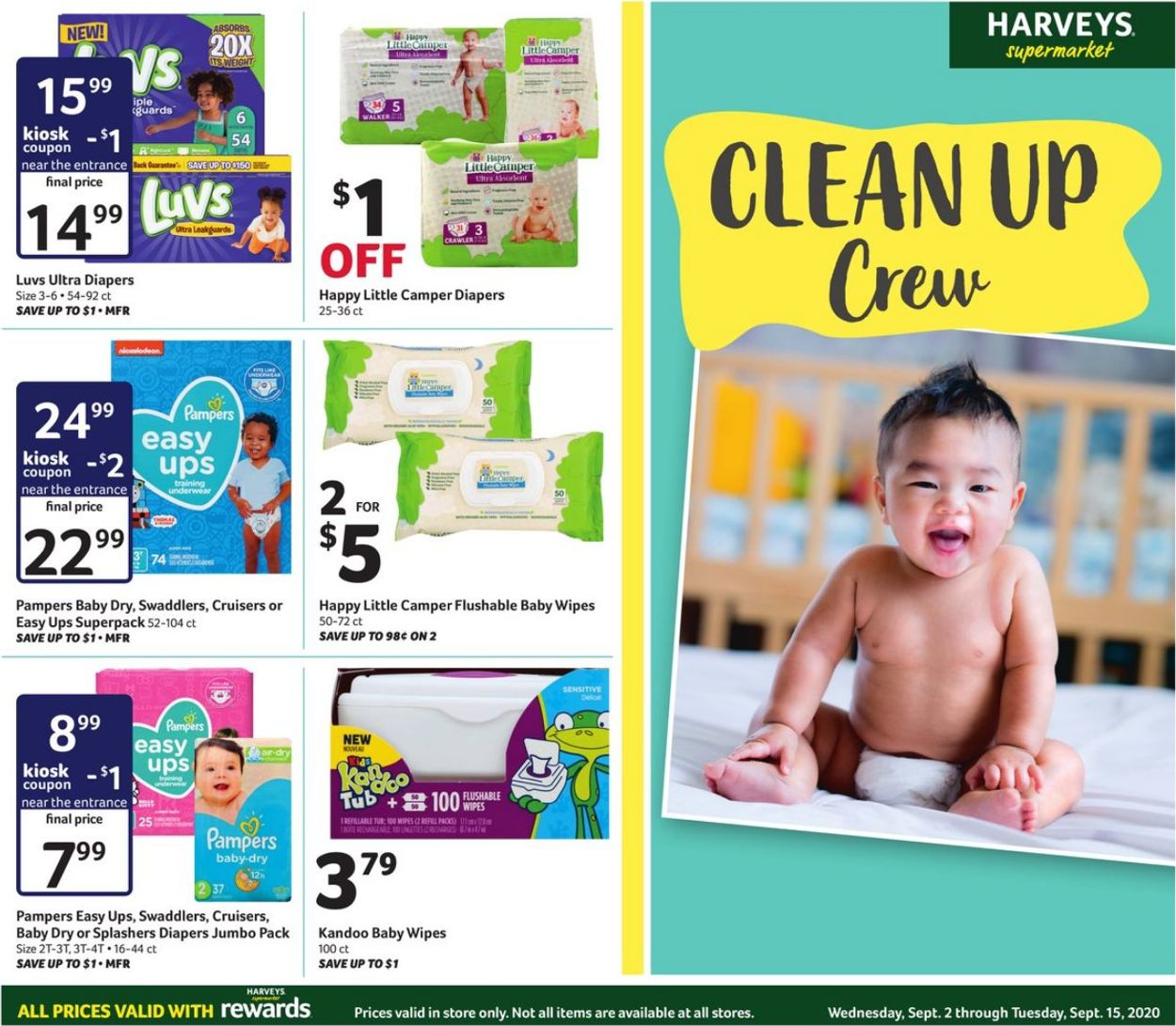 Catalogue Harveys Supermarket from 09/02/2020