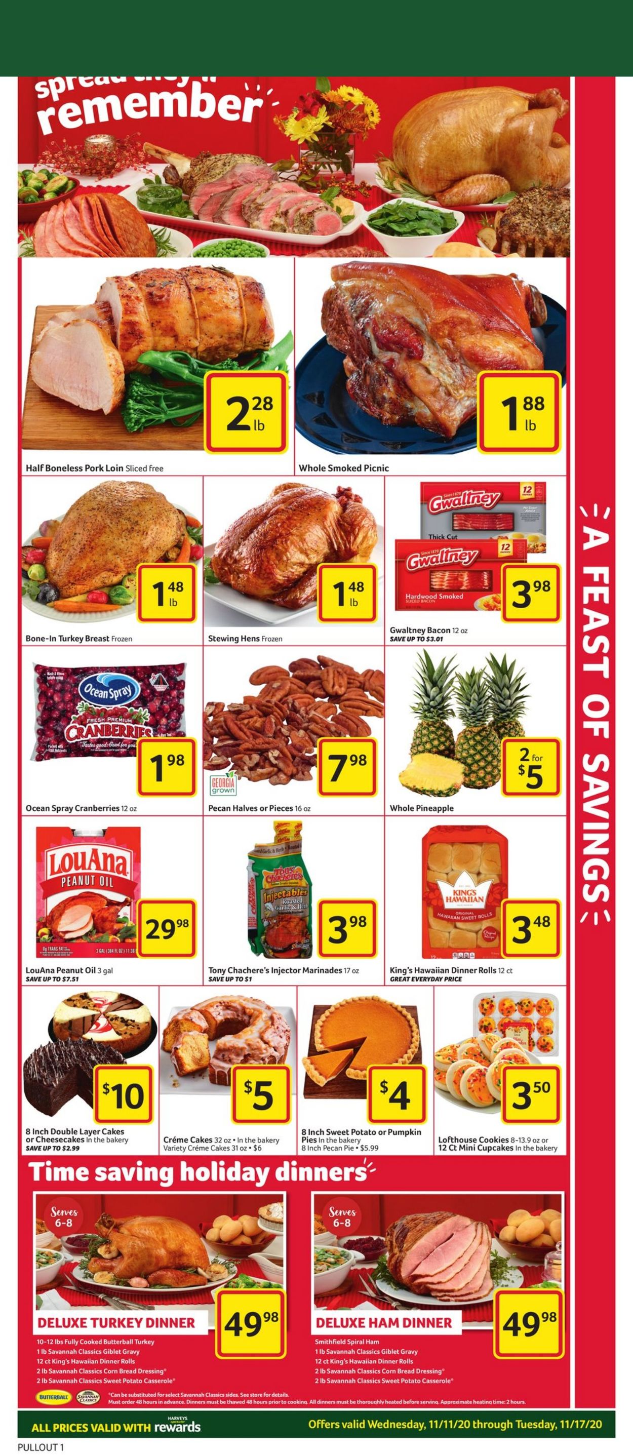 Catalogue Harveys Supermarket from 11/11/2020