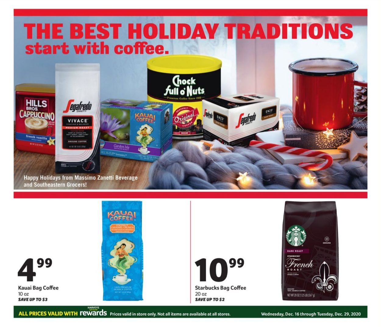 Catalogue Harveys Supermarket from 12/16/2020