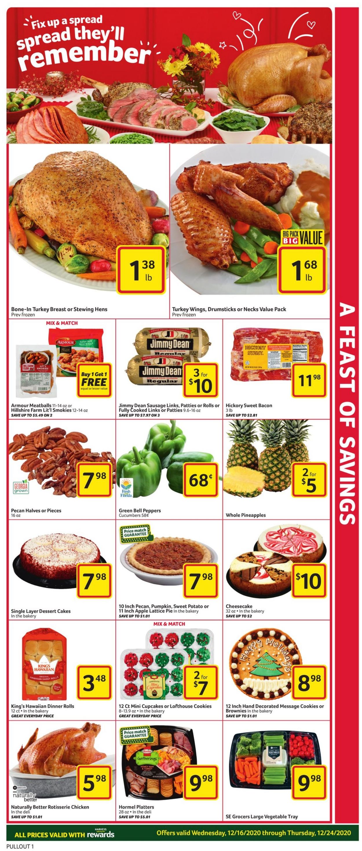 Catalogue Harveys Supermarket from 12/16/2020