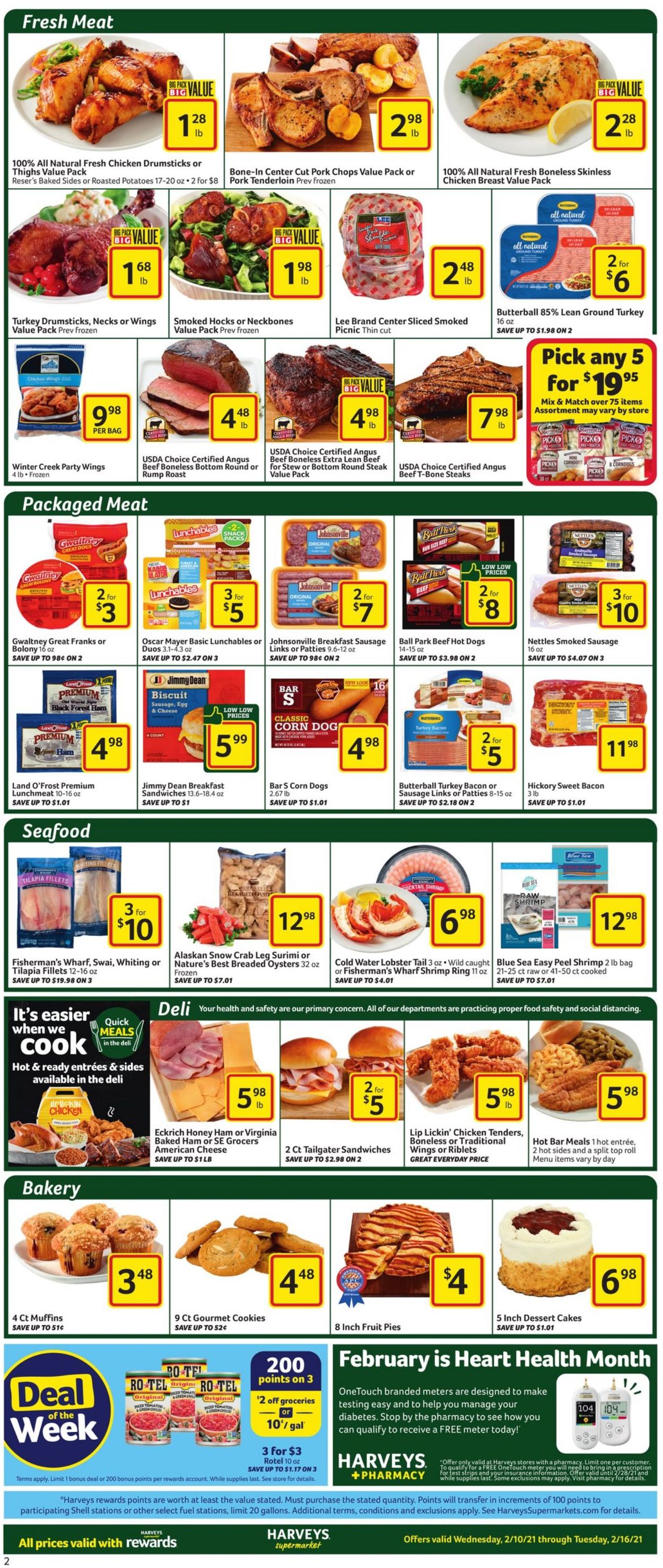 Catalogue Harveys Supermarket from 02/10/2021