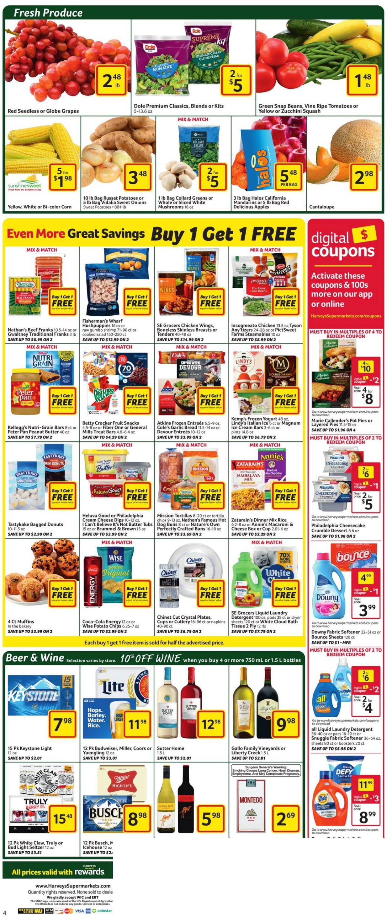 Catalogue Harveys Supermarket from 05/05/2021