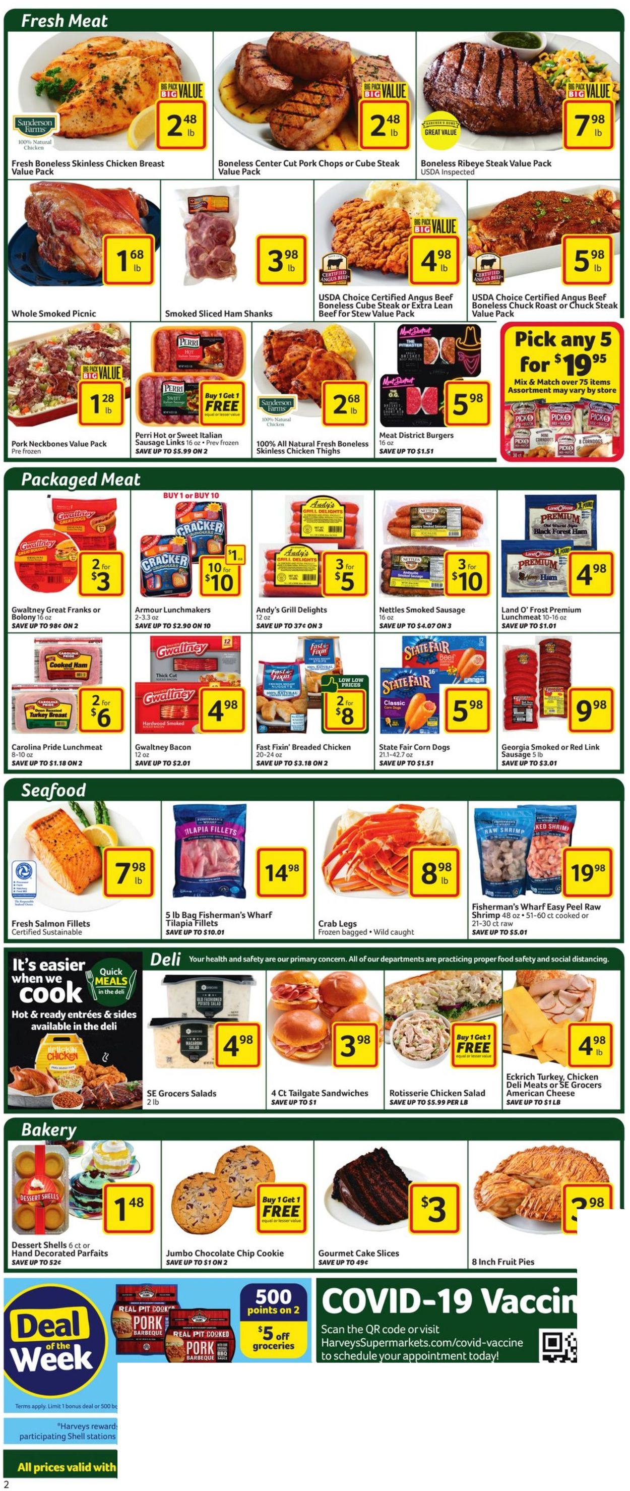 Catalogue Harveys Supermarket from 05/12/2021