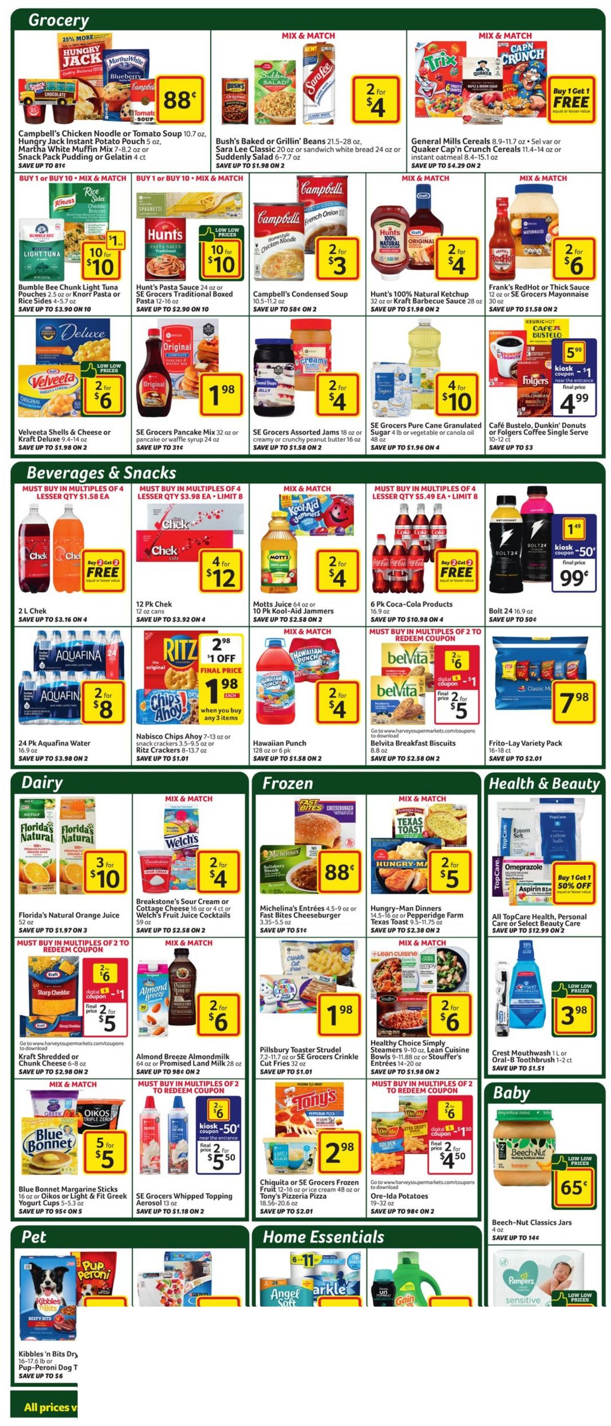 Catalogue Harveys Supermarket from 05/12/2021