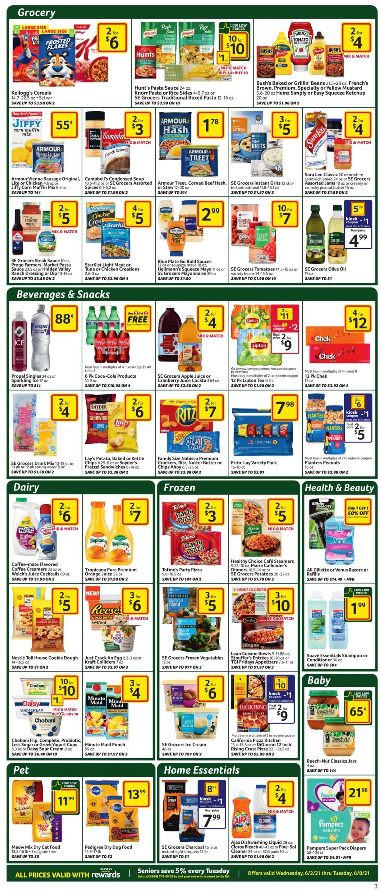 Catalogue Harveys Supermarket from 06/02/2021