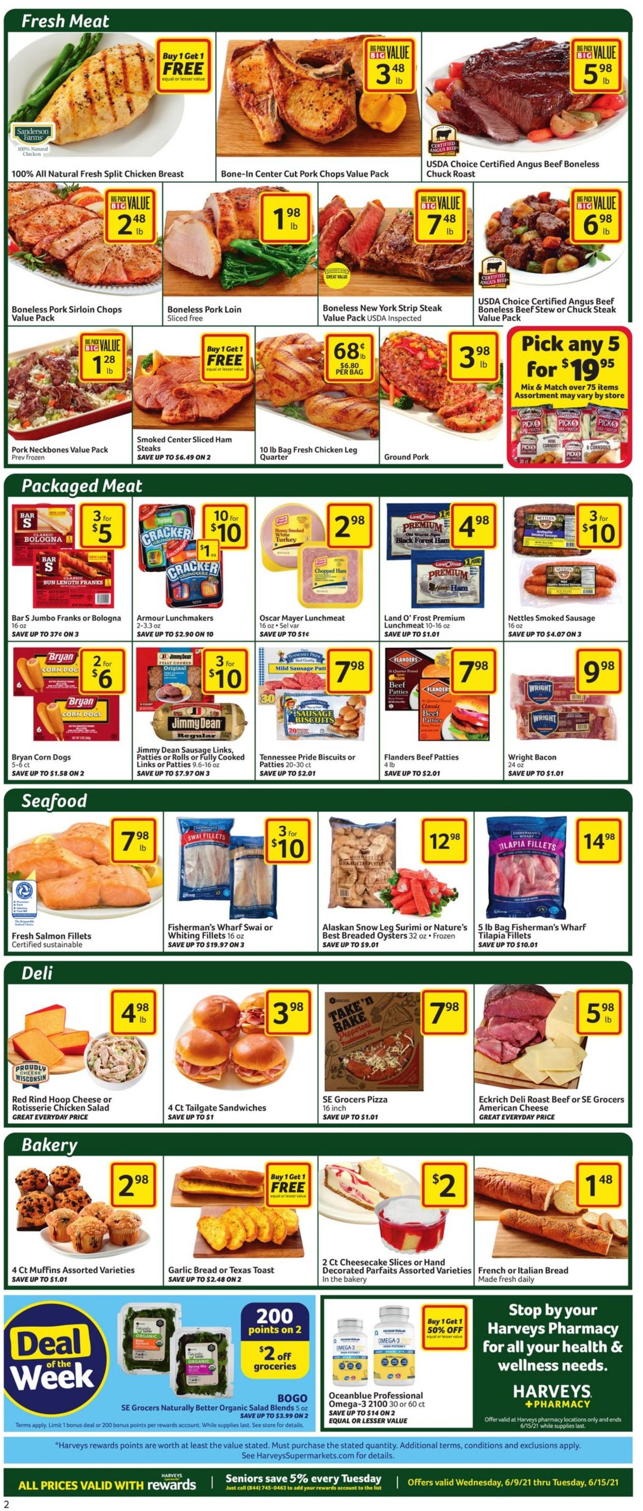 Catalogue Harveys Supermarket from 06/09/2021