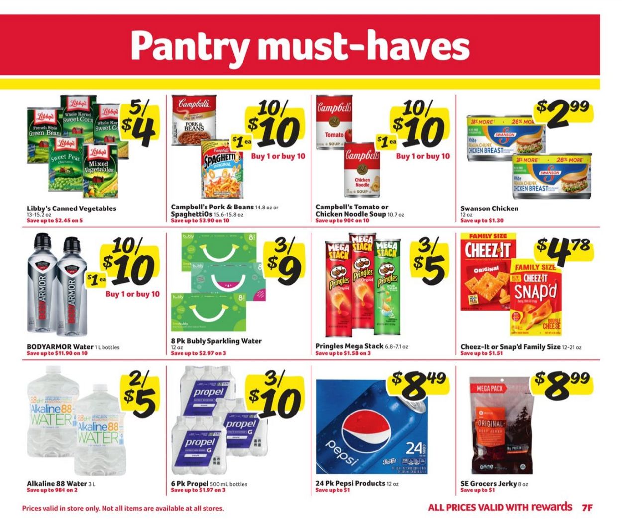 Catalogue Harveys Supermarket from 08/11/2021