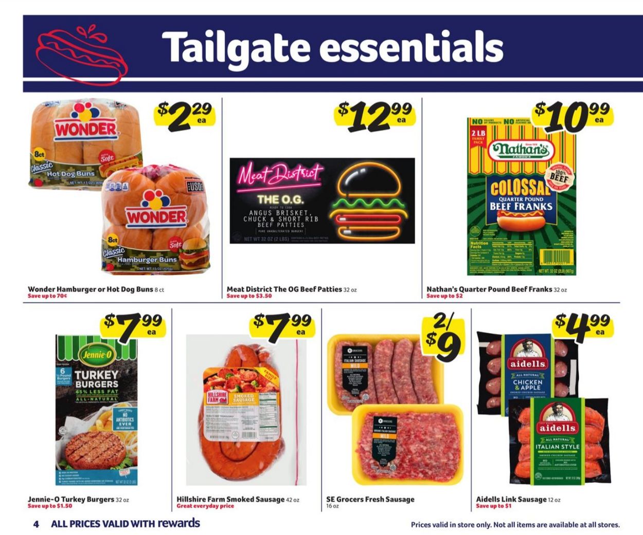 Catalogue Harveys Supermarket from 08/25/2021