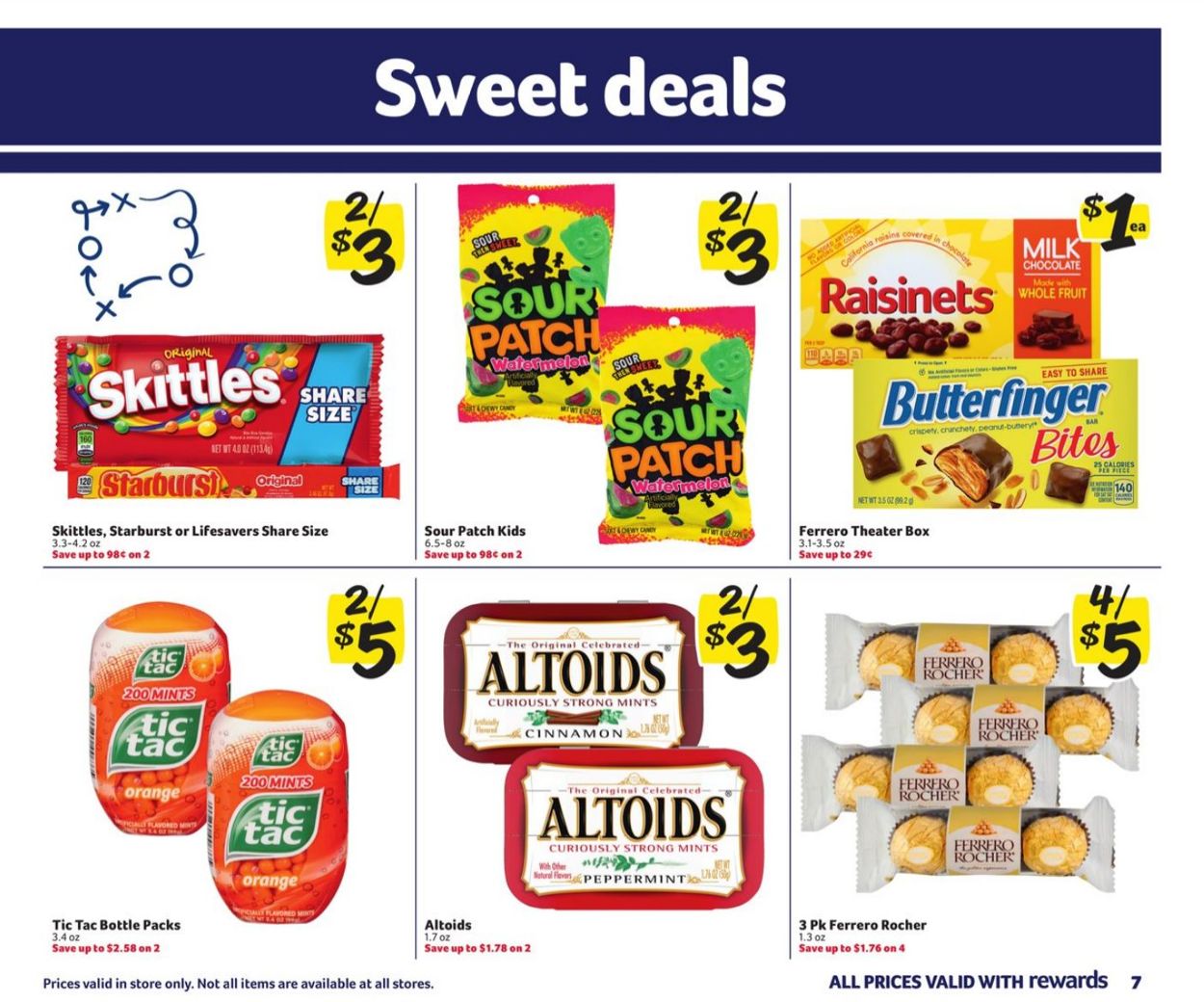 Catalogue Harveys Supermarket from 08/25/2021