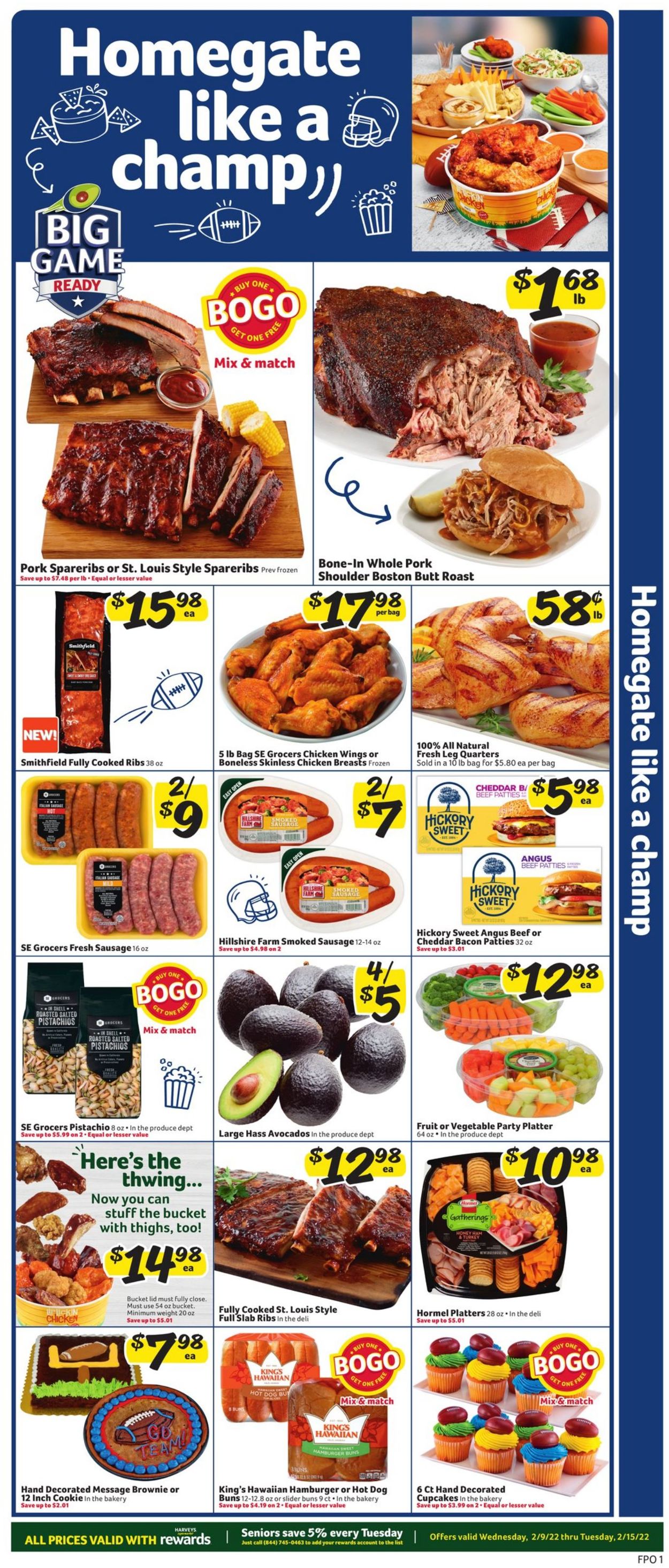 Catalogue Harveys Supermarket from 02/09/2022