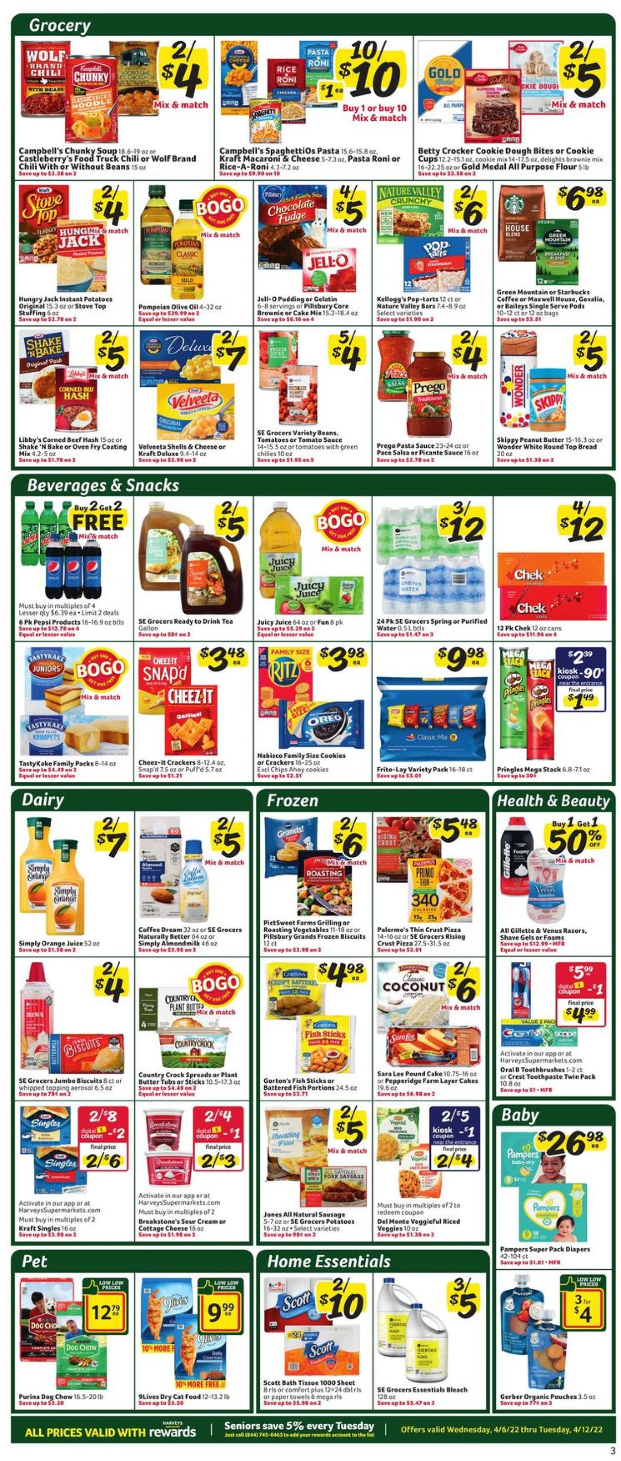 Catalogue Harveys Supermarket from 04/06/2022