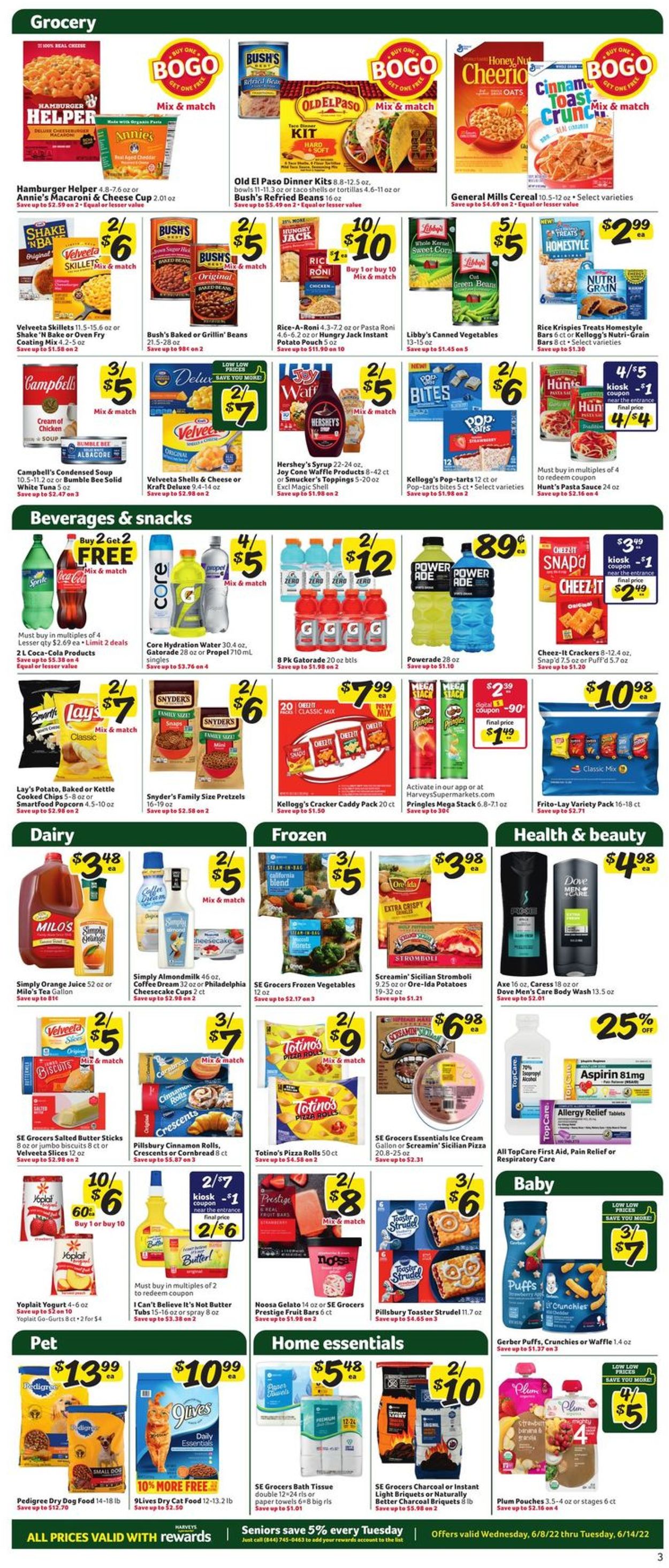 Catalogue Harveys Supermarket from 06/08/2022