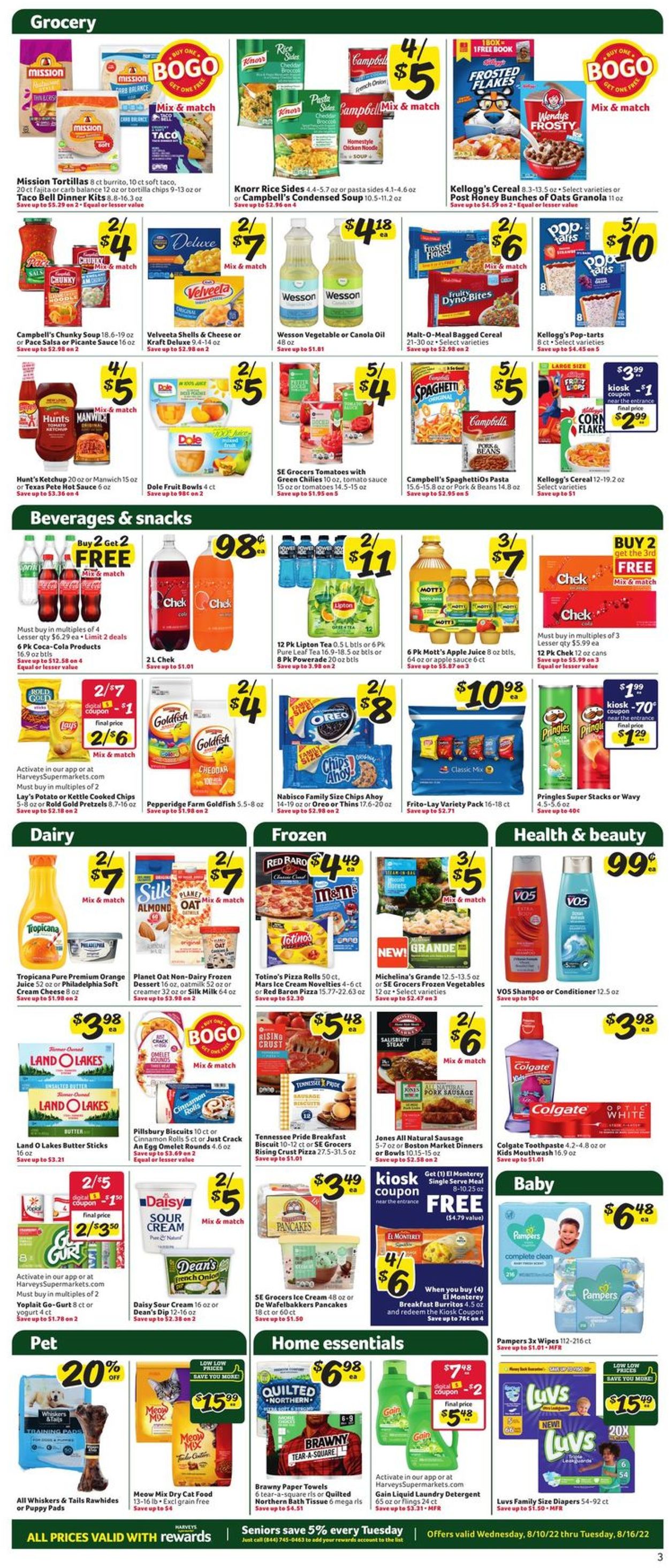 Catalogue Harveys Supermarket from 08/10/2022