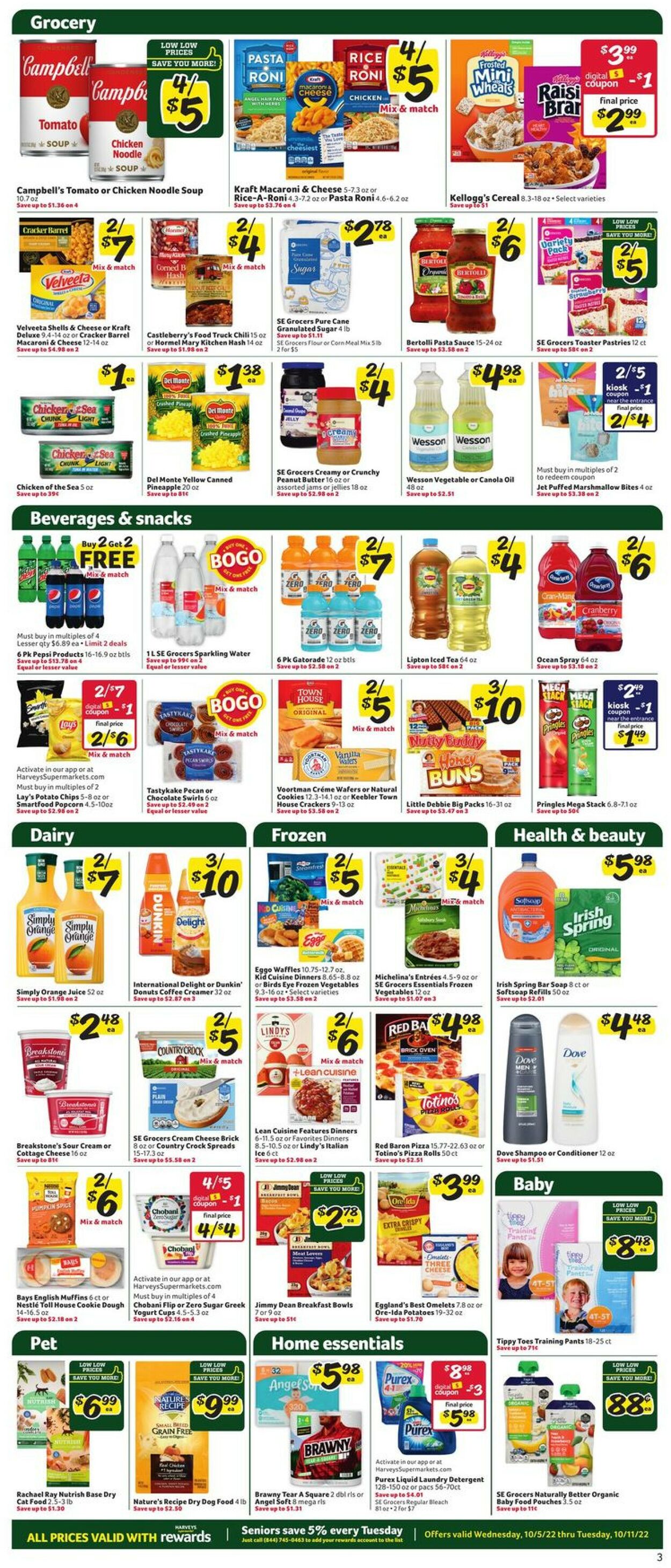 Catalogue Harveys Supermarket from 10/05/2022