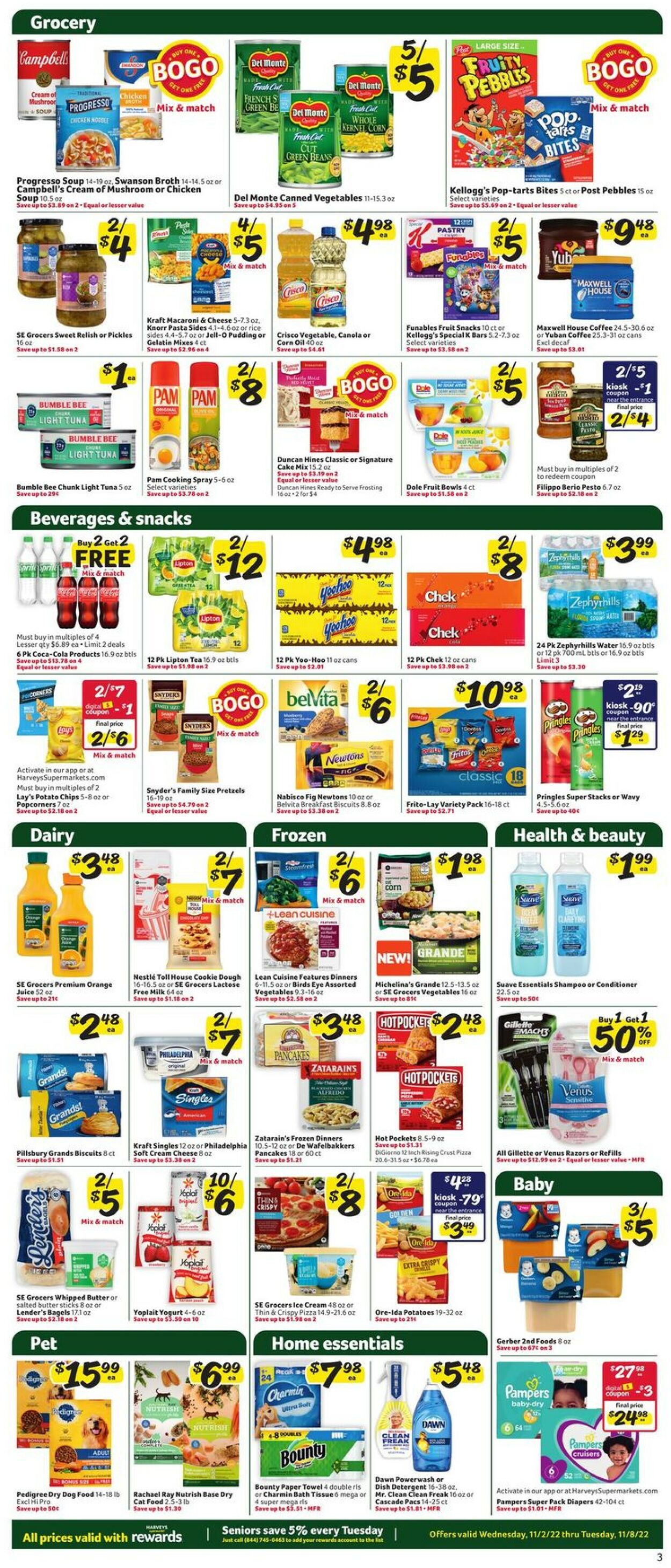 Catalogue Harveys Supermarket from 11/02/2022