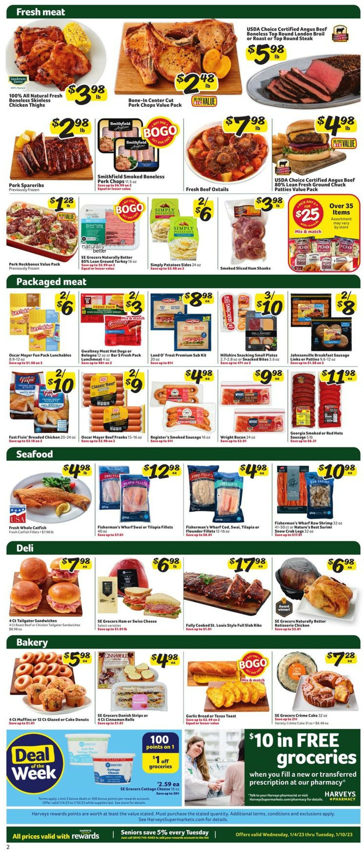 Catalogue Harveys Supermarket from 01/04/2023