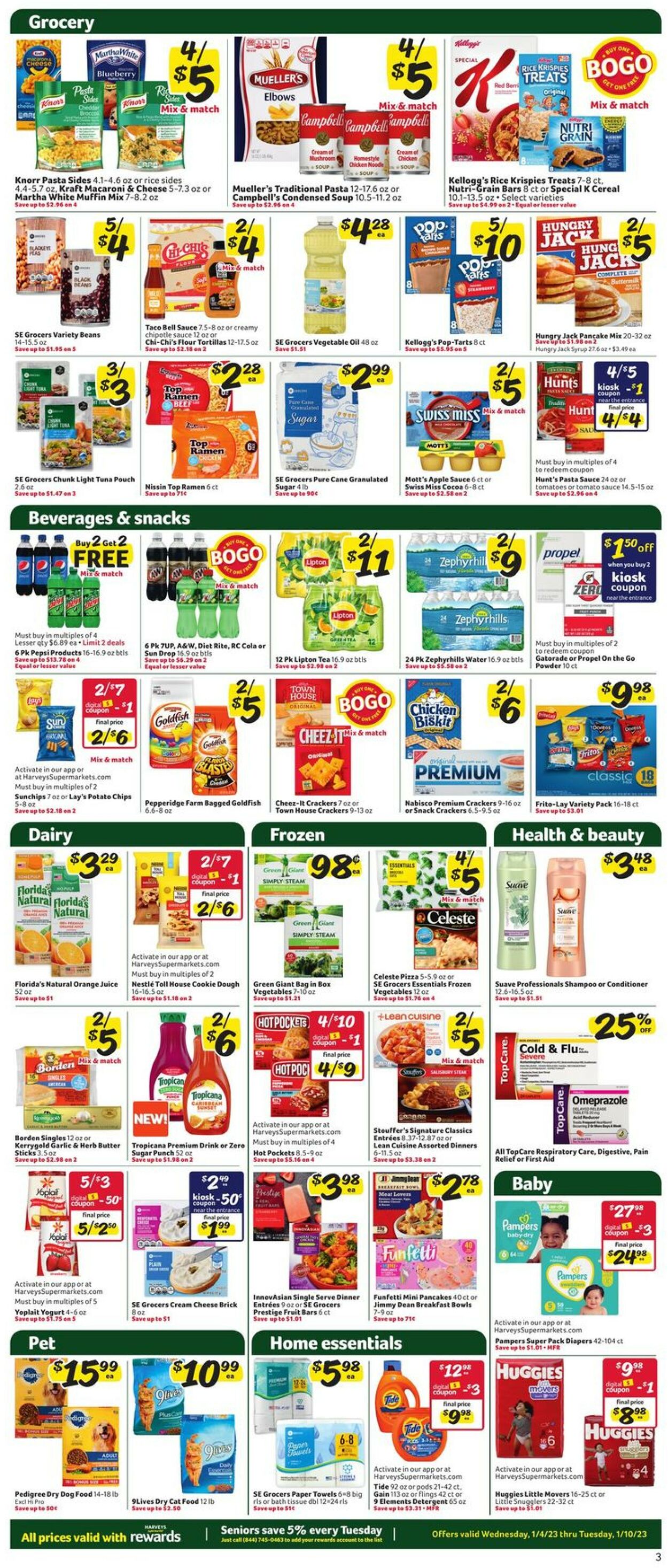 Catalogue Harveys Supermarket from 01/04/2023