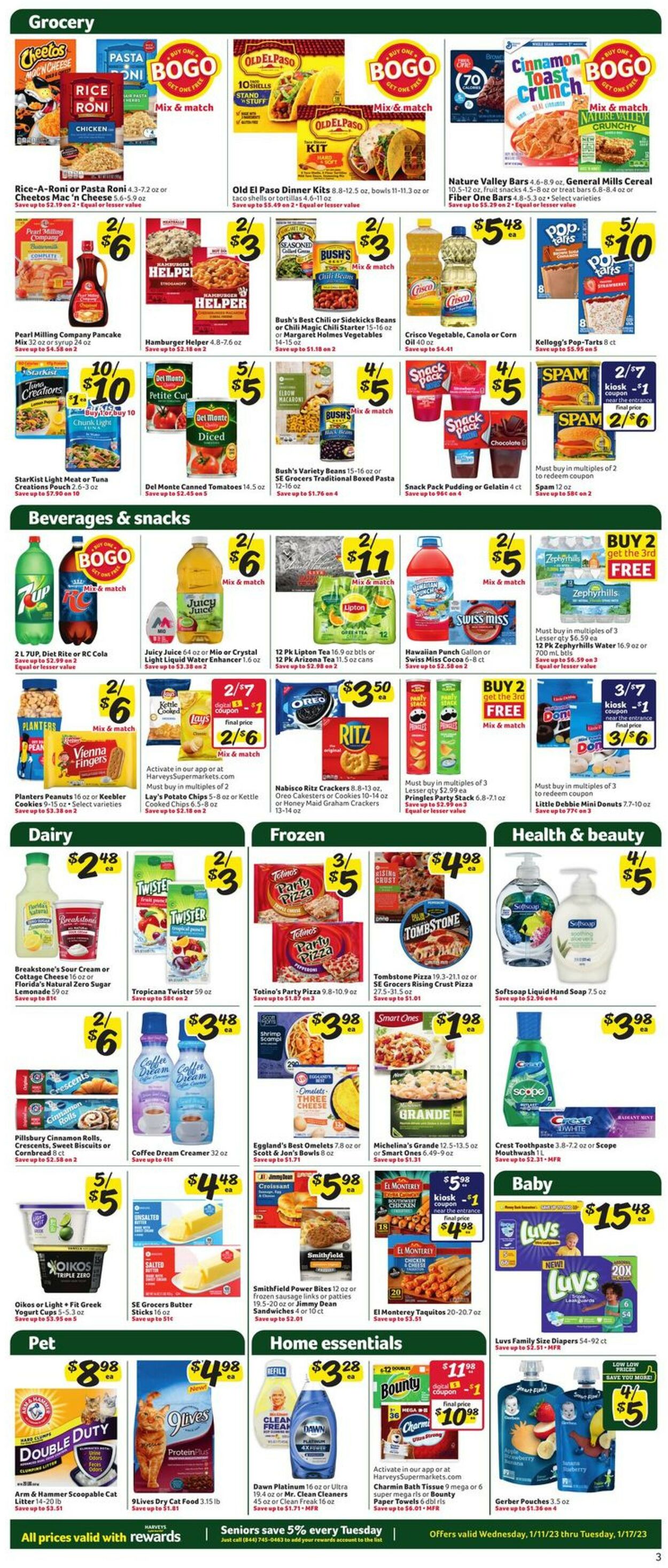 Catalogue Harveys Supermarket from 01/11/2023