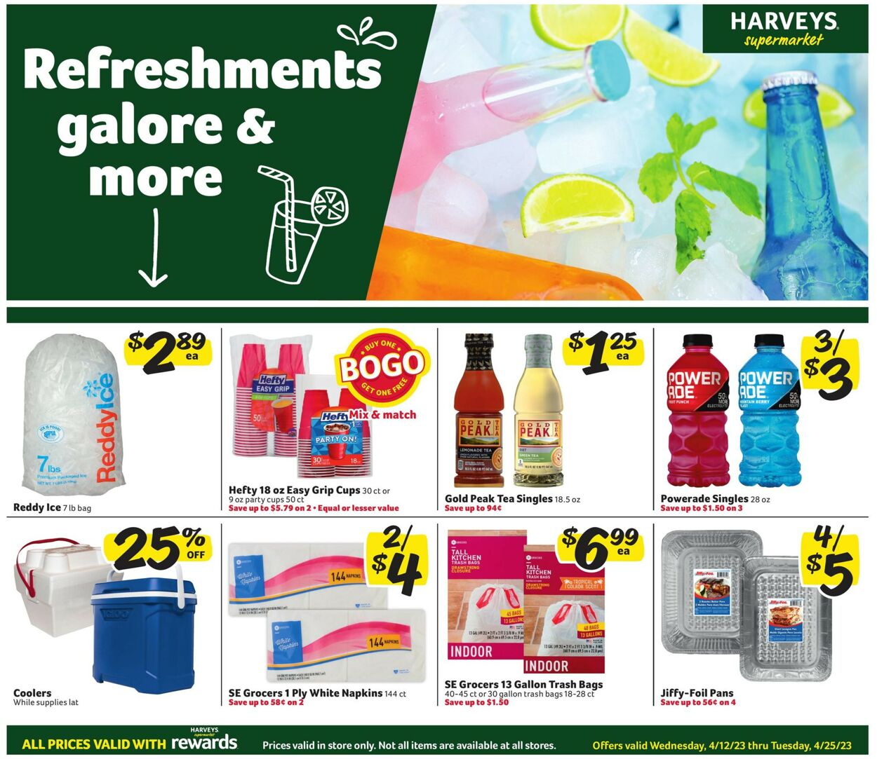 Catalogue Harveys Supermarket from 04/12/2023