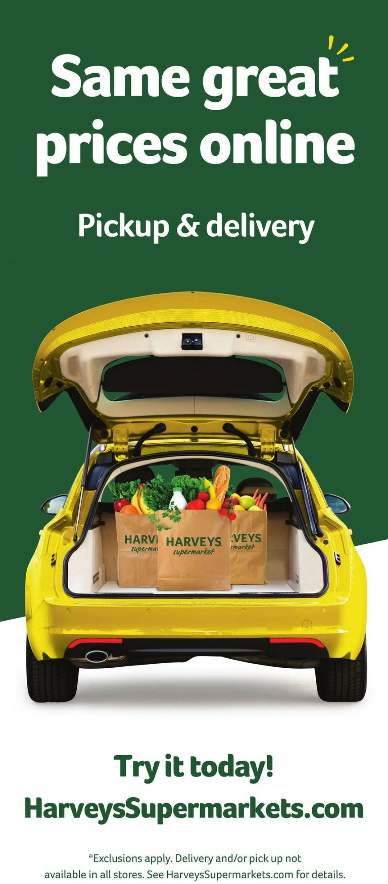 Catalogue Harveys Supermarket from 04/19/2023