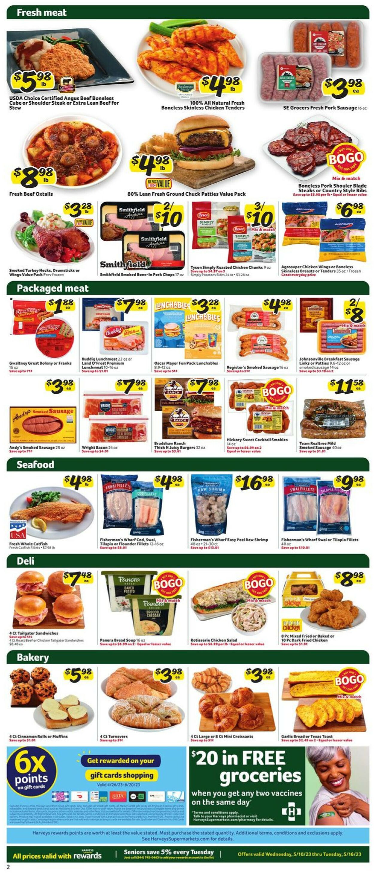 Catalogue Harveys Supermarket from 05/10/2023