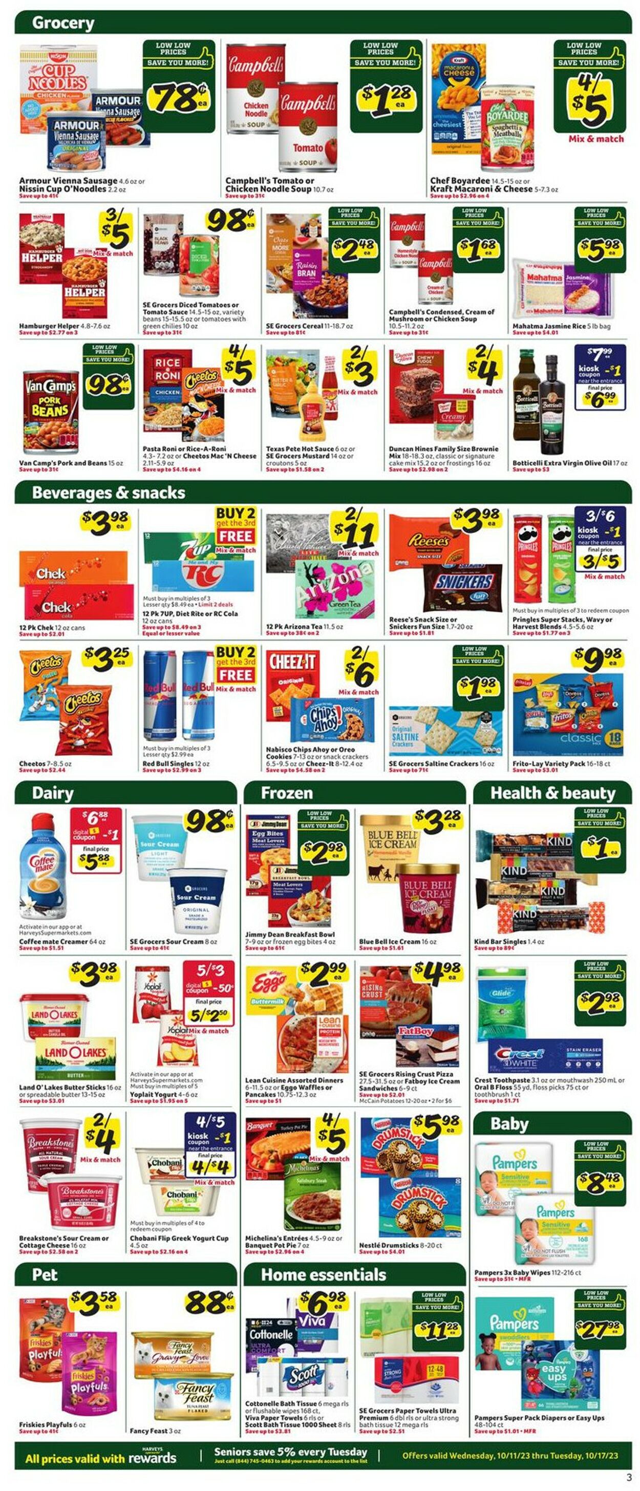 Catalogue Harveys Supermarket from 10/11/2023
