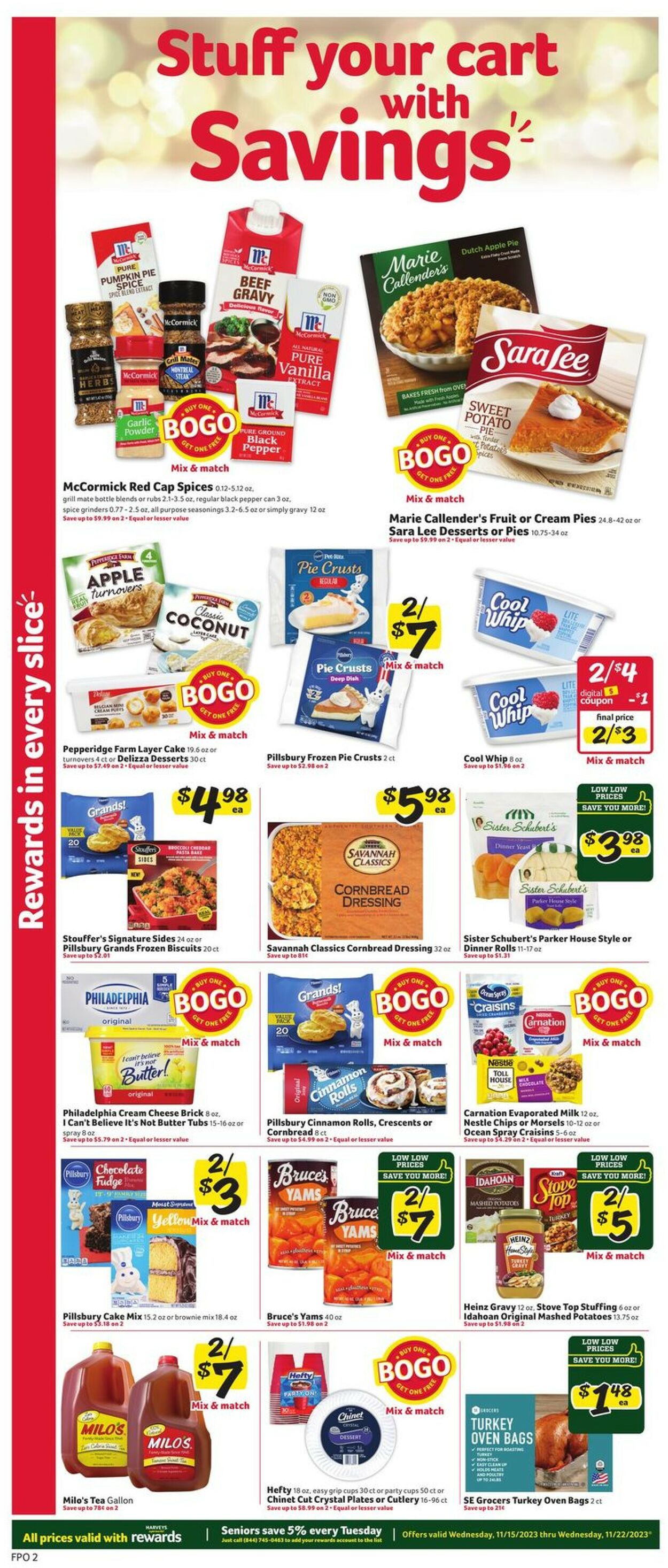 Catalogue Harveys Supermarket from 11/15/2023